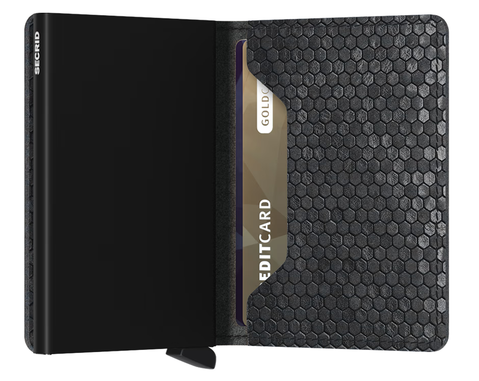 Secrid Slimwallet Hexagon Black