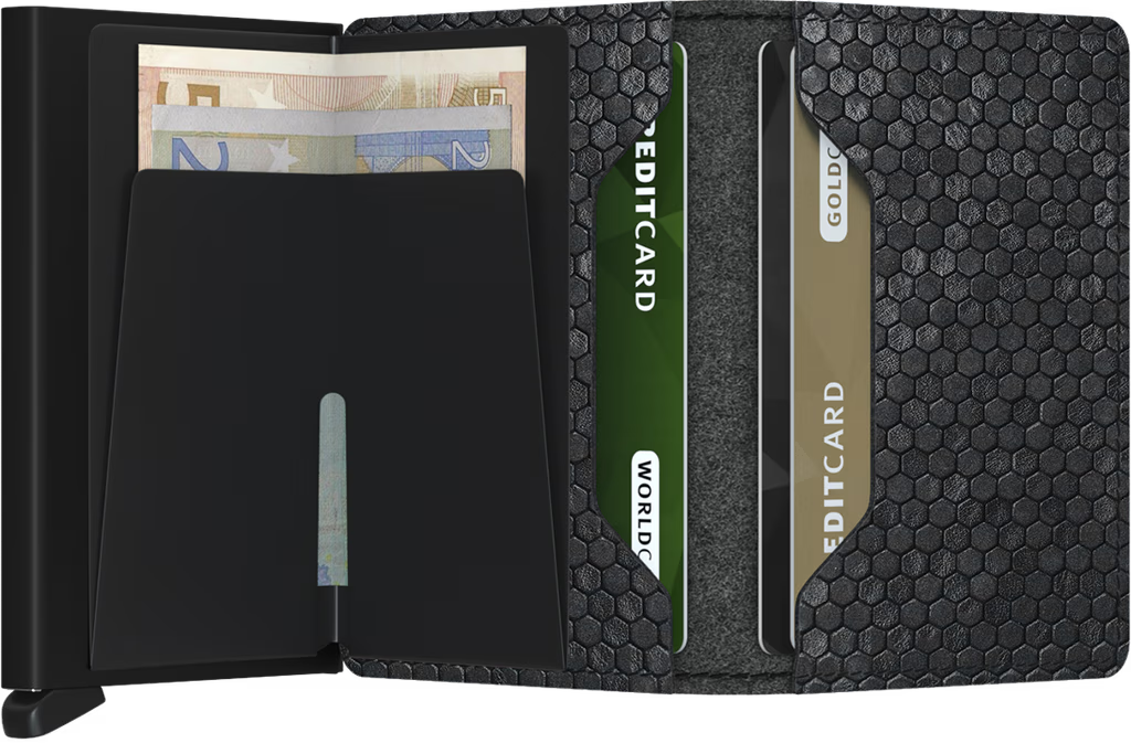 Secrid Slimwallet Hexagon Black