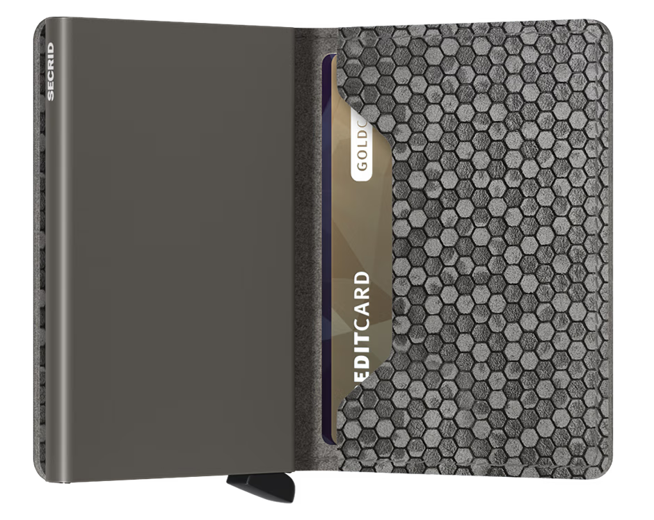 Secrid Slimwallet Hexagon Grey