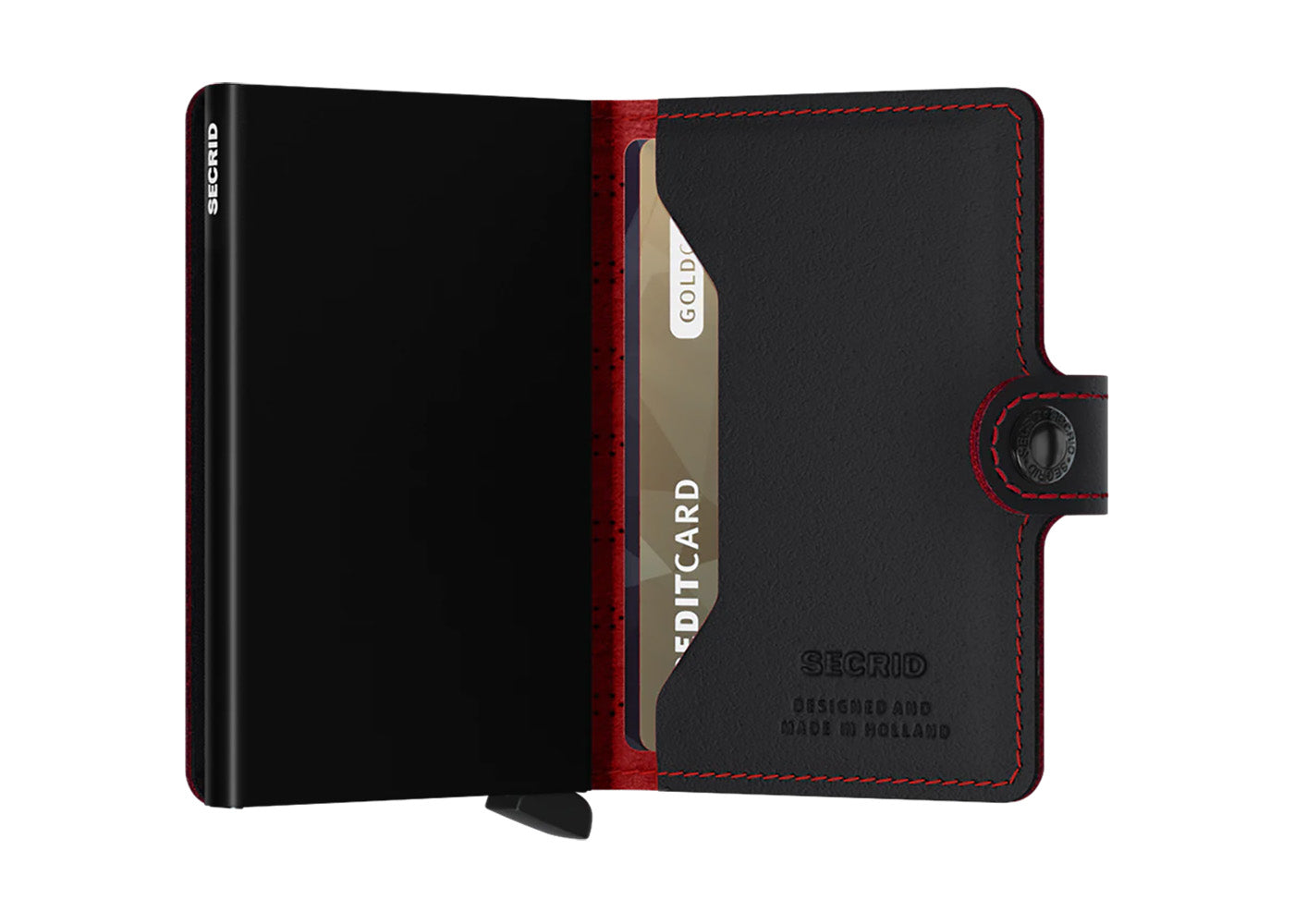 Secrid Miniwallet Fuel Black-Red