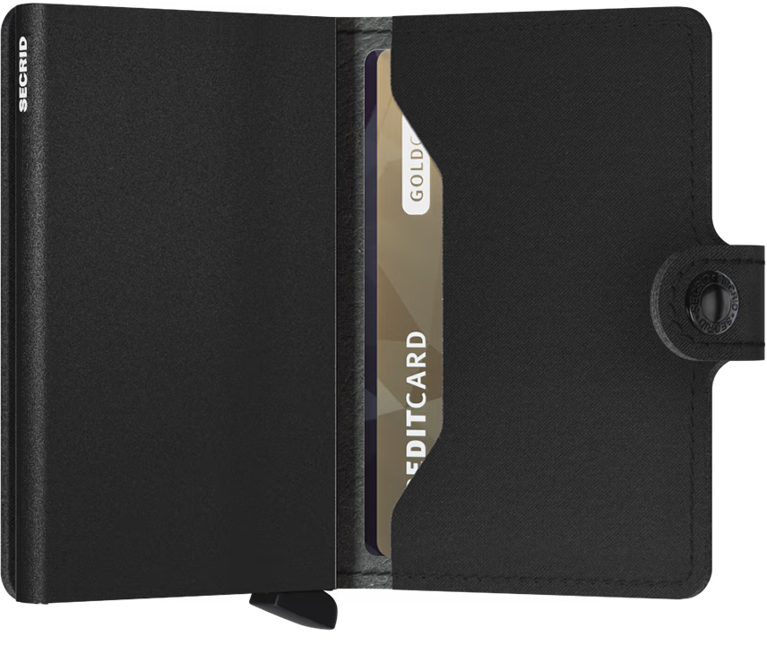 Secrid Slimwallet Yard Black Powder-Black