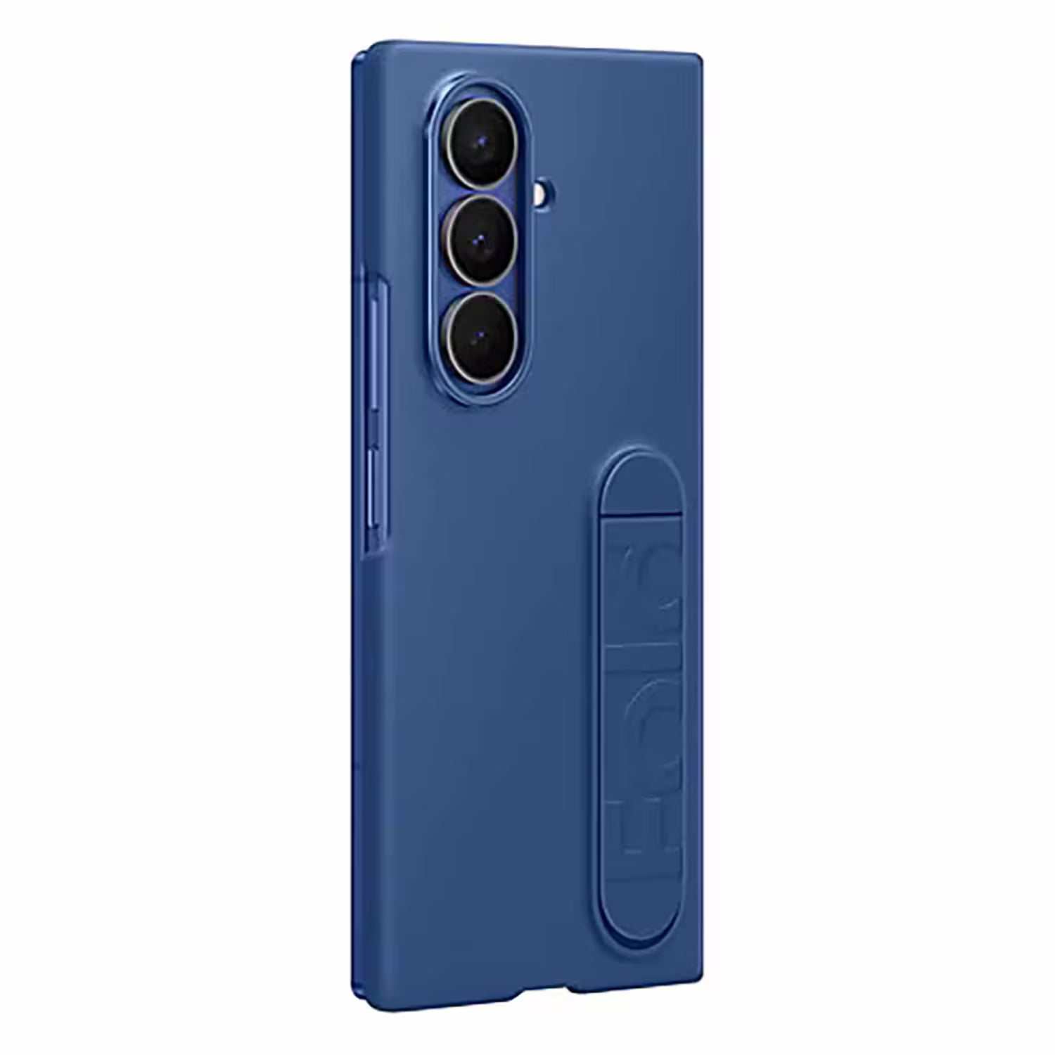 Silicone Standing Grip Case Blue for Samsung Galaxy Z Fold7 Blue