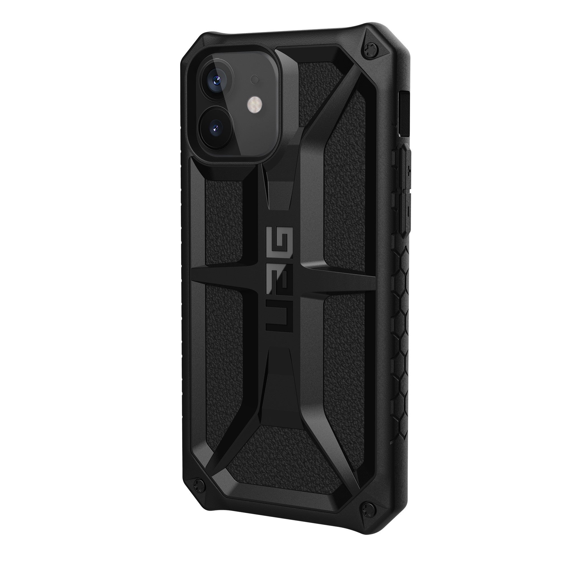 iPhone 12/12 Pro UAG Black (Carbon Fibre) Monarch Case - 15-07519