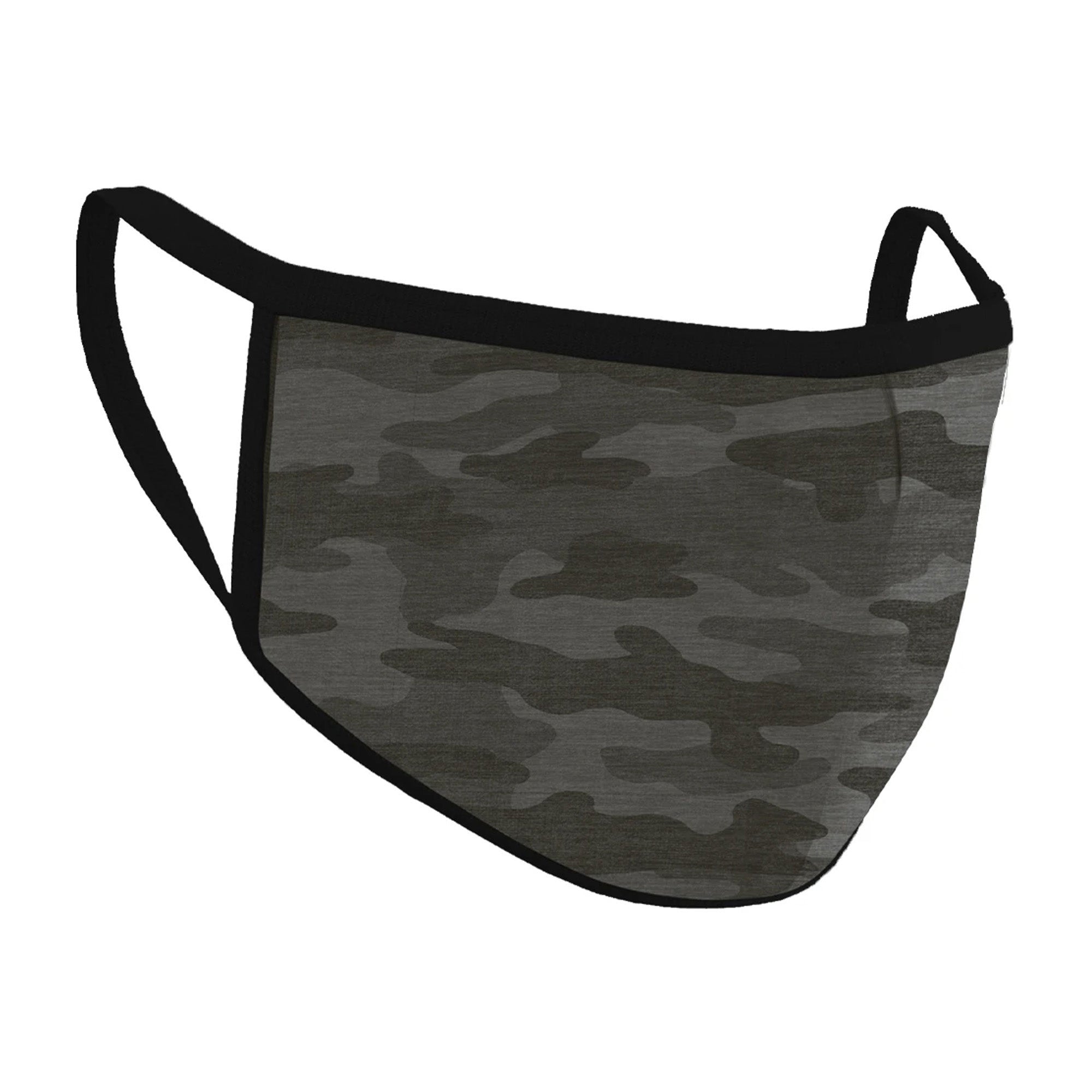 Bulk - Safe+Mate Camo Washable Kids 3-6 Cloth Face Mask -1pk (bulk packaging) - 15-08007