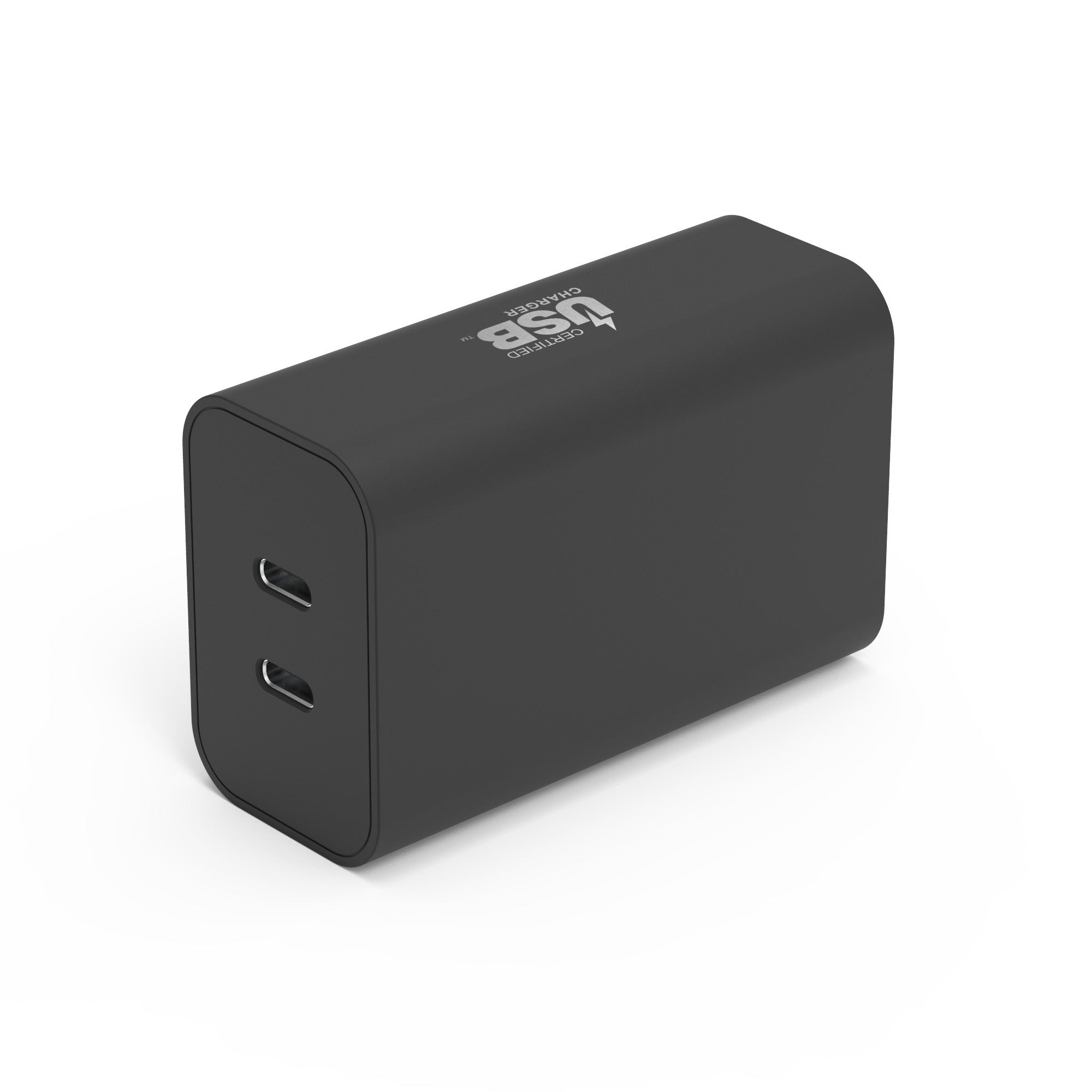 PureGear 36W Black Dual Port USB-C PD Wall Charger Hub - 15-08179