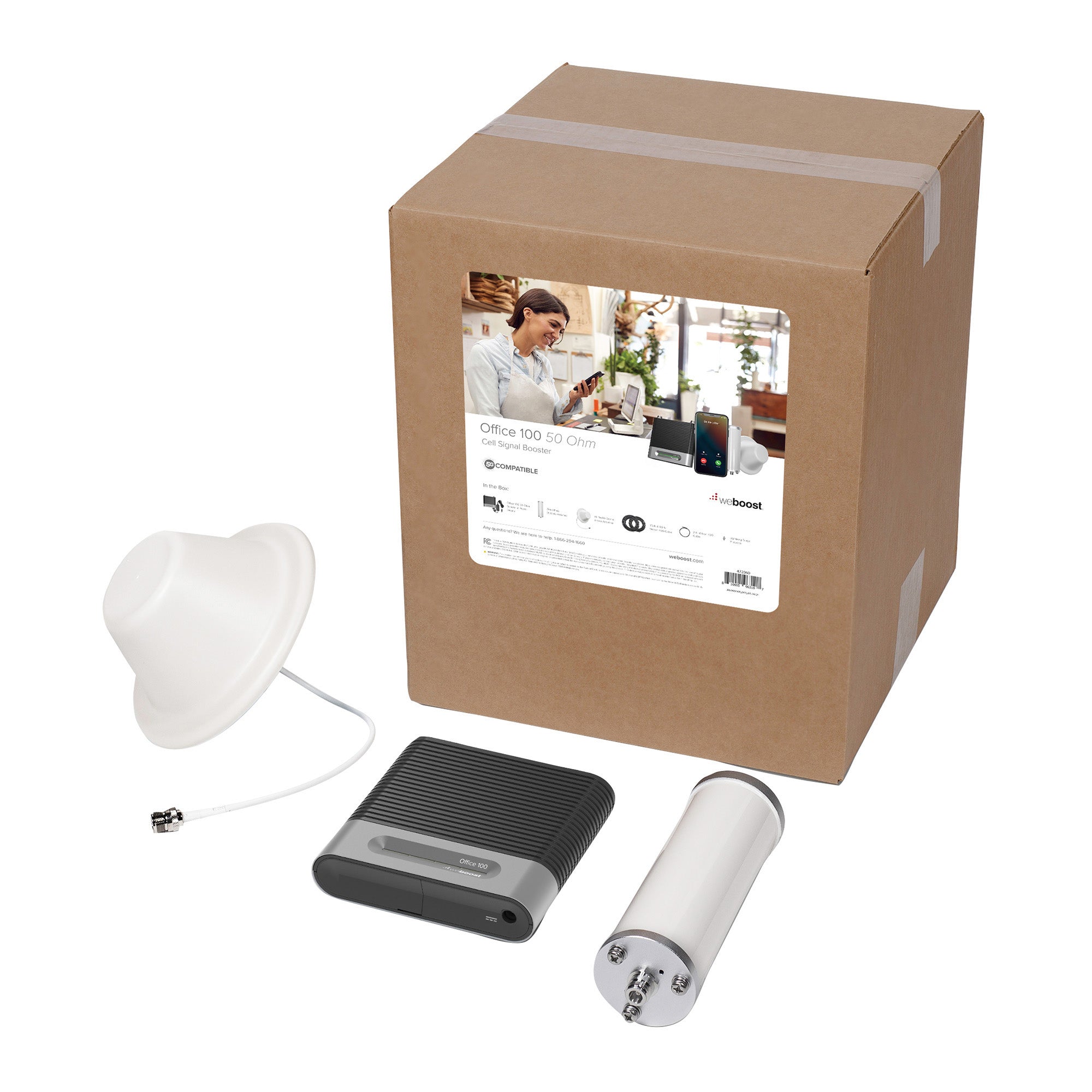 WeBoost for Business Office 100 In-Building Signal Booster - 50 Ohm - N - Female - 15-09076