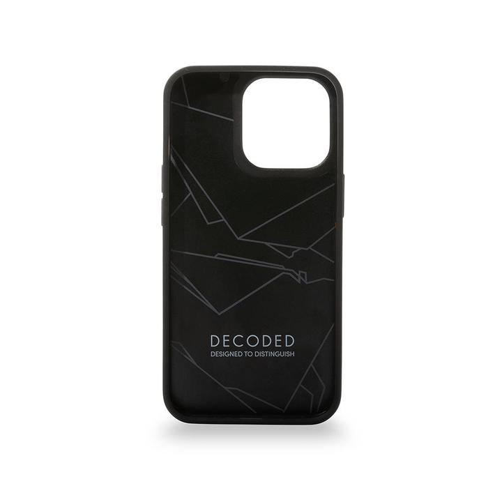 Decoded MagSafe Black Leather Detachable Wallet for iPhone 13 Pro