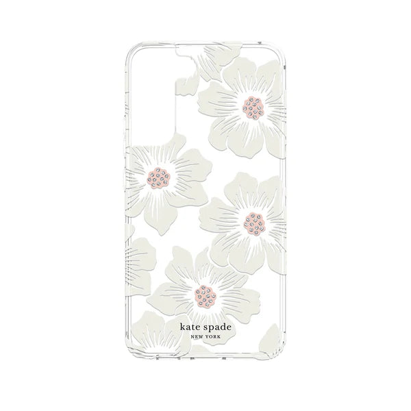 kate spade NY Protective Hardshell Case Samsung S22+ Hollyhock Floral