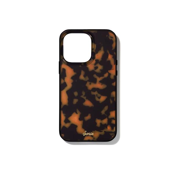 Sonix Clear Coat for iPhone 13 Pro (MagSafe) - Brown Tort