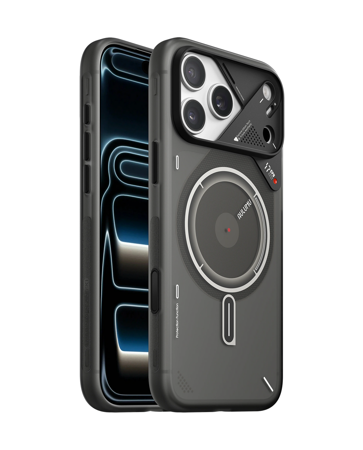 AULUMU iPhone 17 Pro/ 17 Pro Max Frosted Case