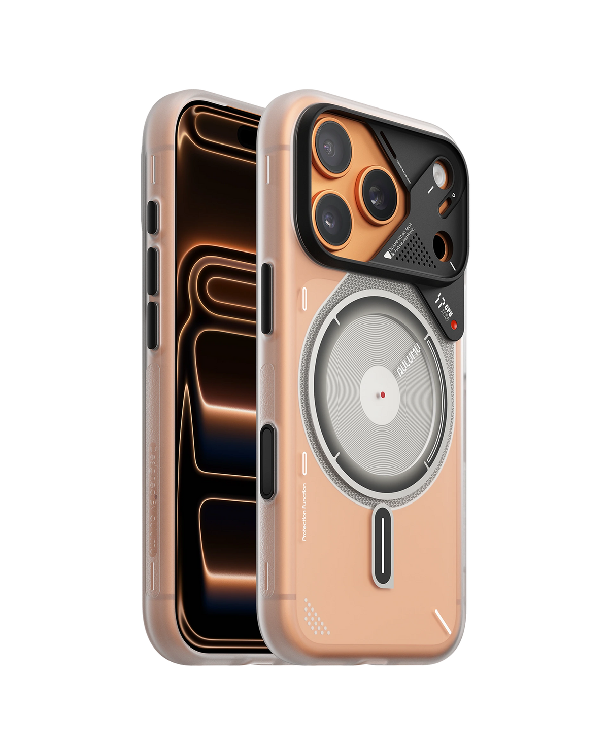 AULUMU iPhone 17 Pro/ 17 Pro Max Frosted Case