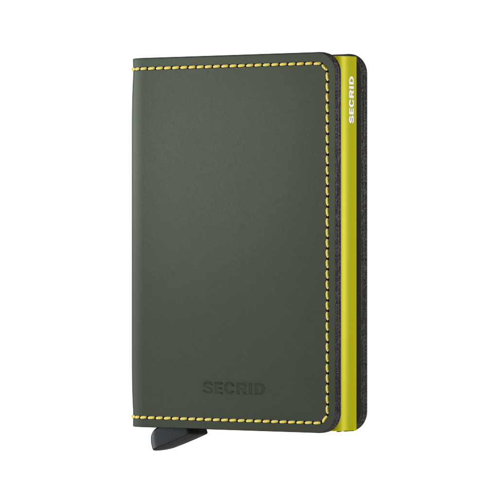 Secrid Slimwallet Matte Green Lime