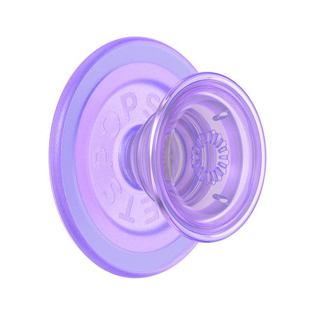 PopSockets PopGrip For MagSafe Round with Adapter Ring Lavender