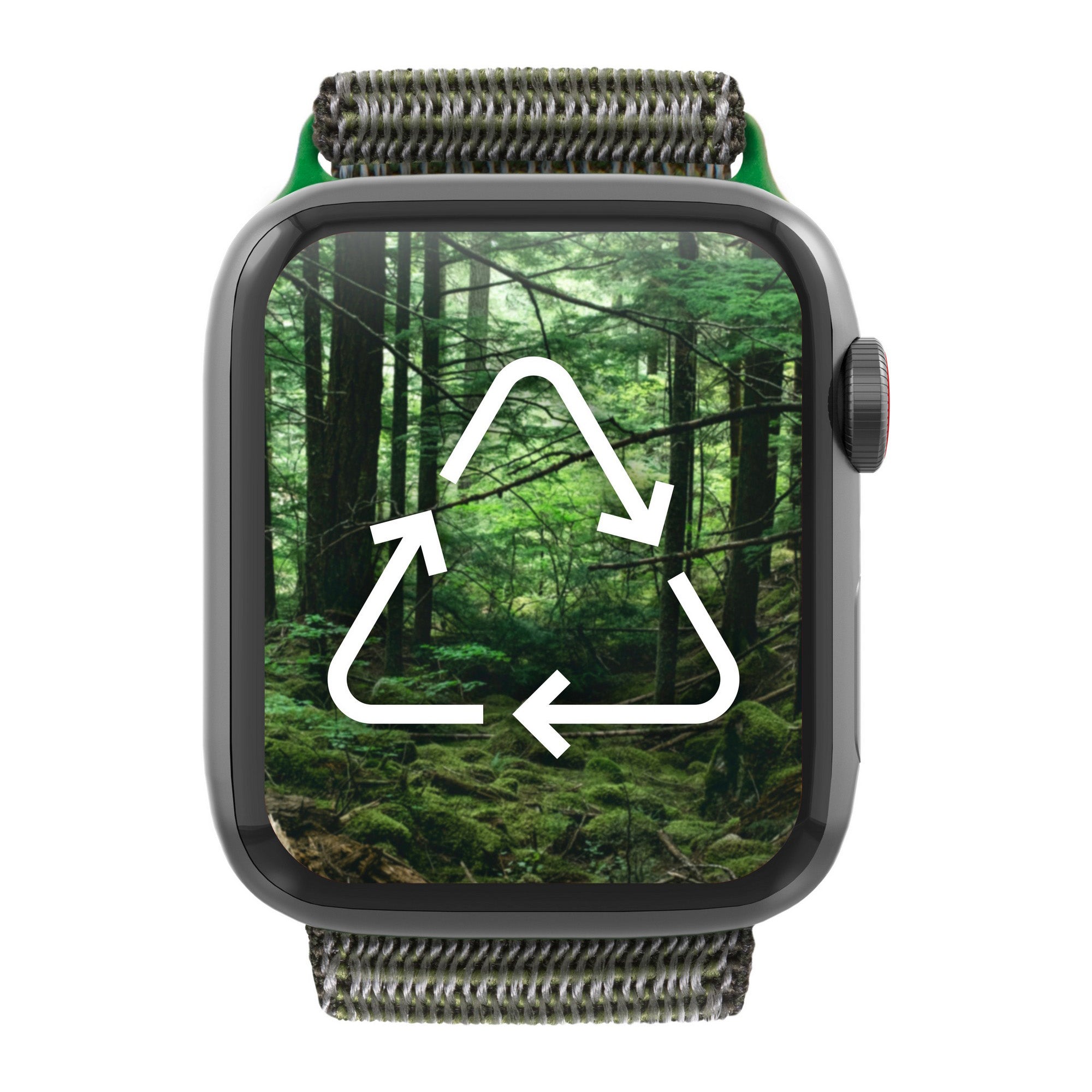 Apple Watch 42/44/45mm Gear4 Sport Band - Forest Green - 15-10836