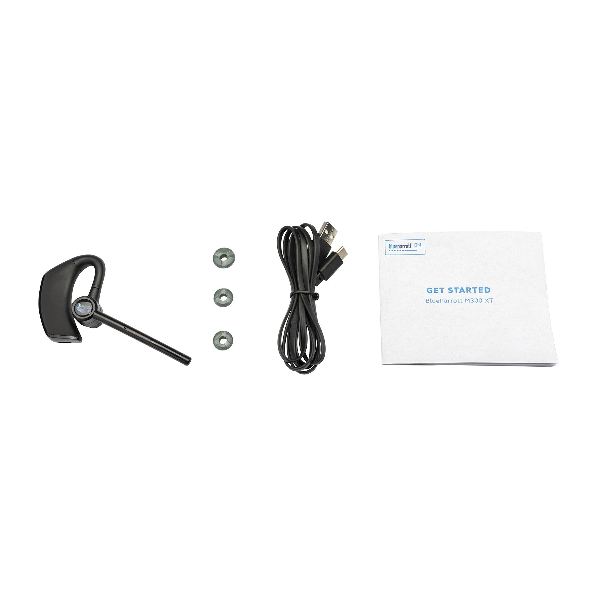 BlueParrott M300-XT SE Bluetooth Headset - Black - 15-11039