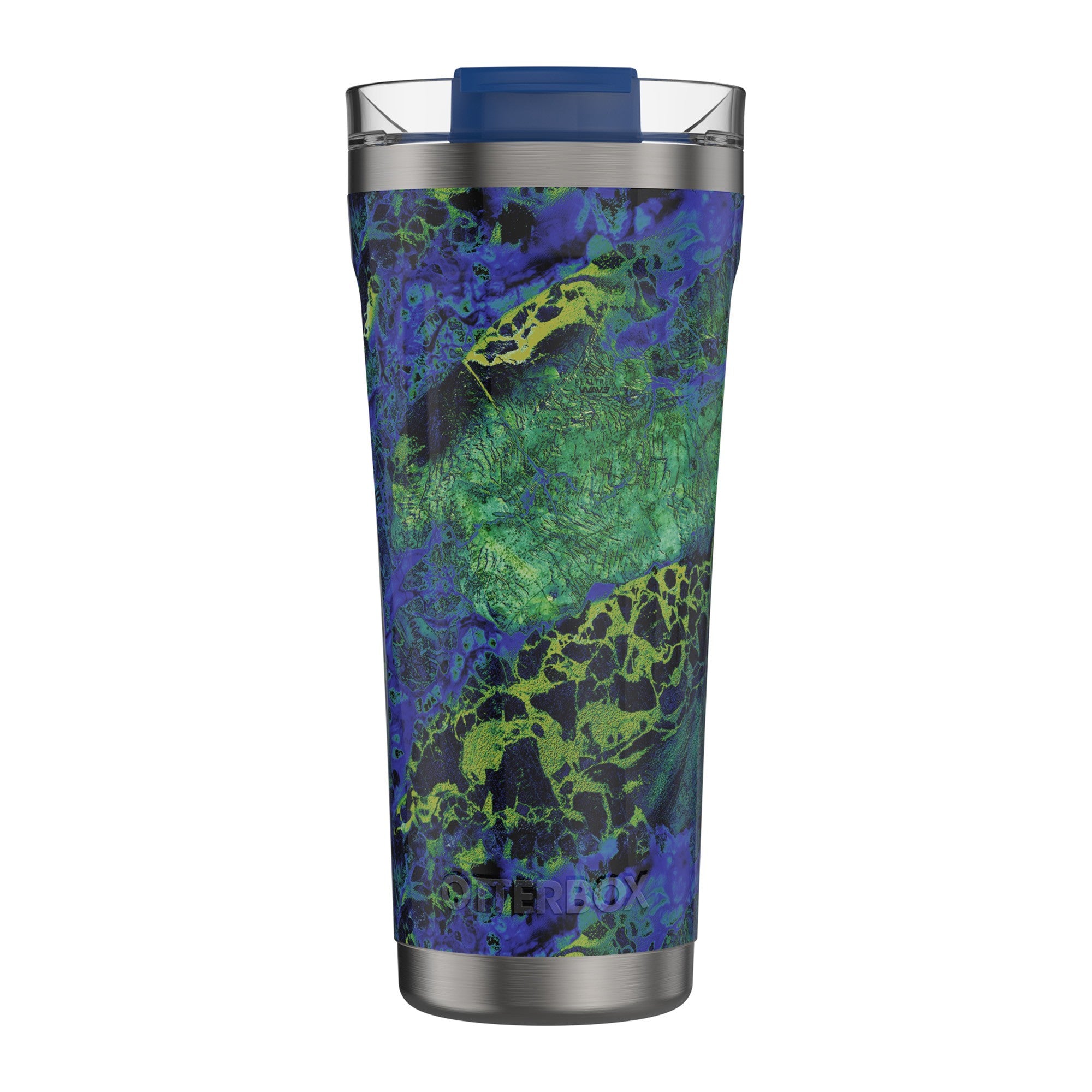 Otterbox 20oz Elevation Tumbler w/Sealed Lid - Blue (Realtree Steel Wave) - 15-11371