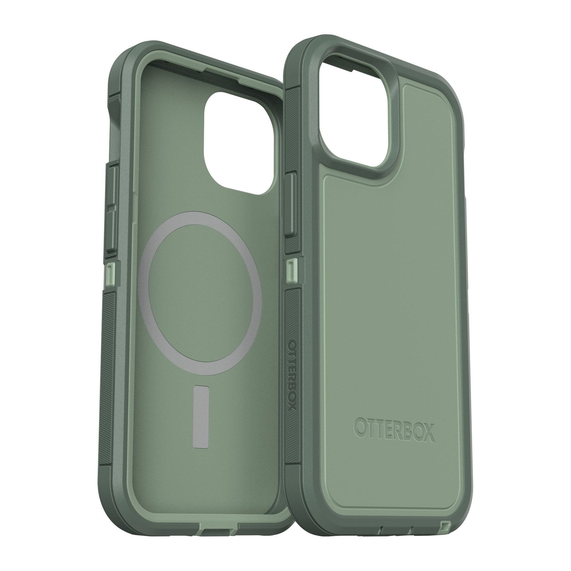 iPhone 15/14/13 Otterbox Defender XT w/ MagSafe Series Case - Green (Emerald Isle) - 15-11401