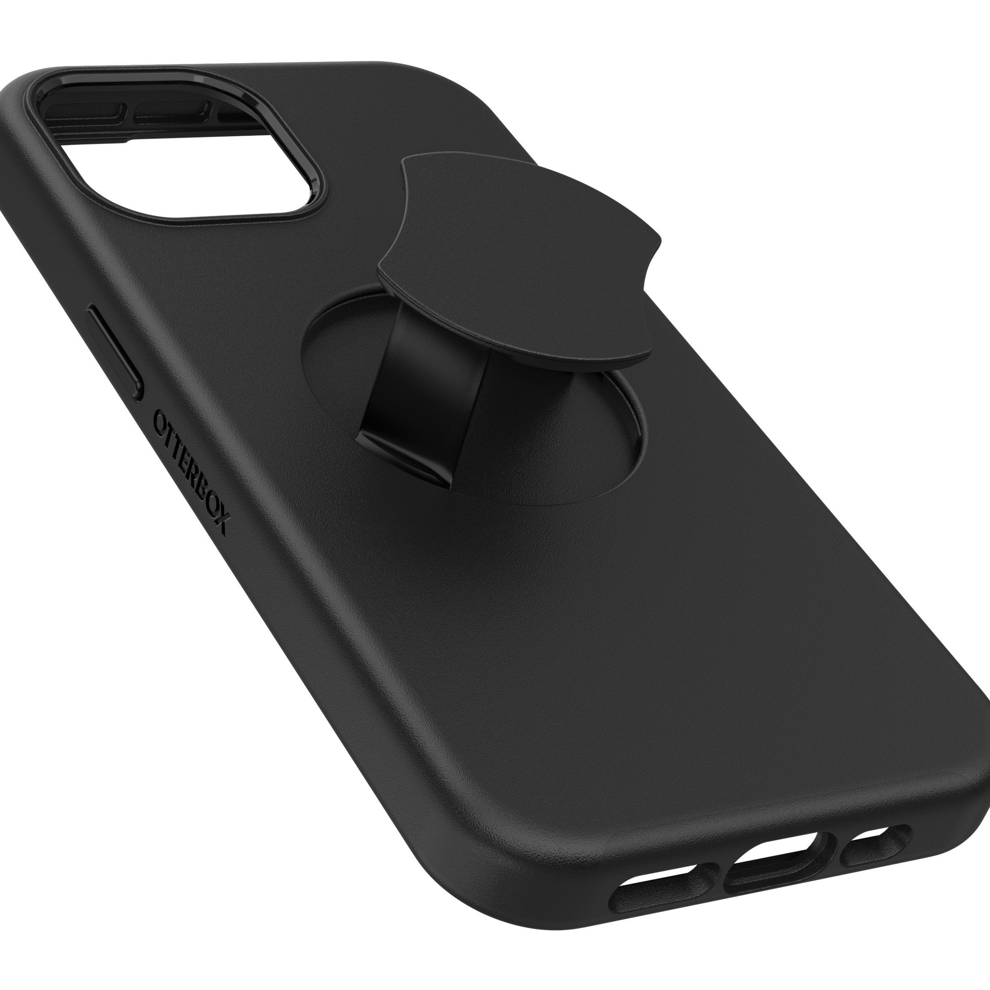 iPhone 15/14/13 Otterbox OtterGrip Symmetry w/ MagSafe Series Case - Black - 15-11402