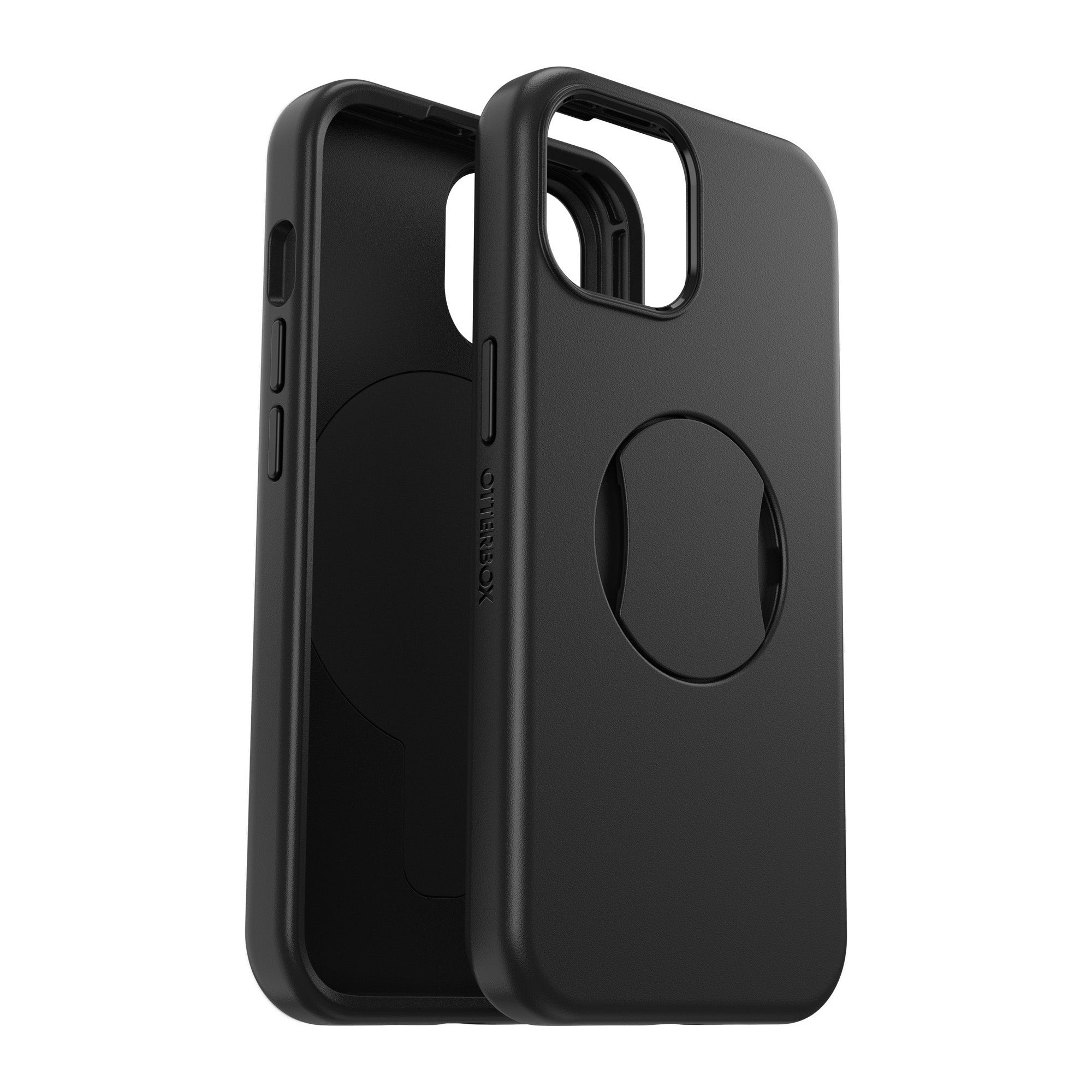 iPhone 15/14/13 Otterbox OtterGrip Symmetry w/ MagSafe Series Case - Black - 15-11402