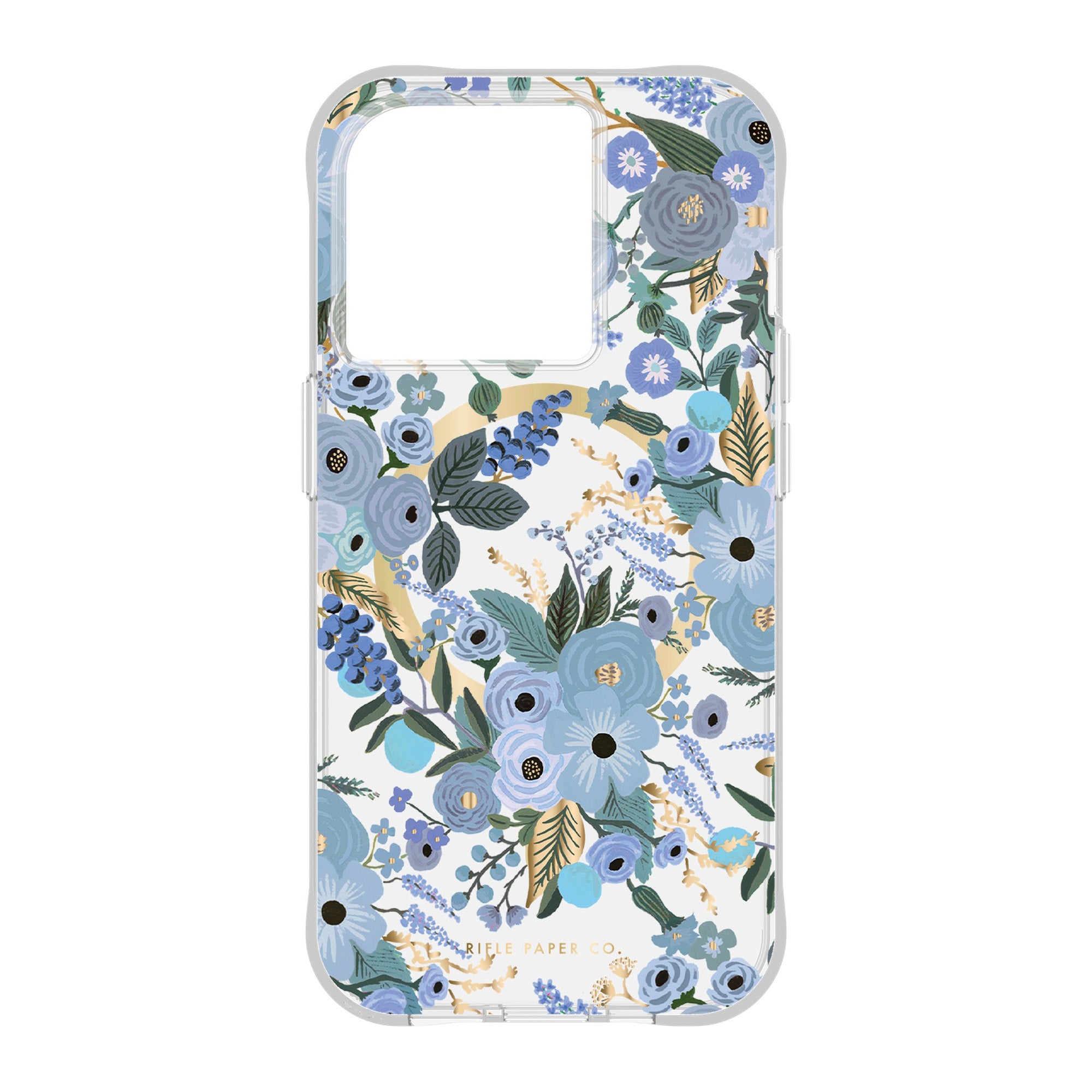 iPhone 15 Pro Rifle Paper MagSafe Case - Garden Party Blue - 15-11468