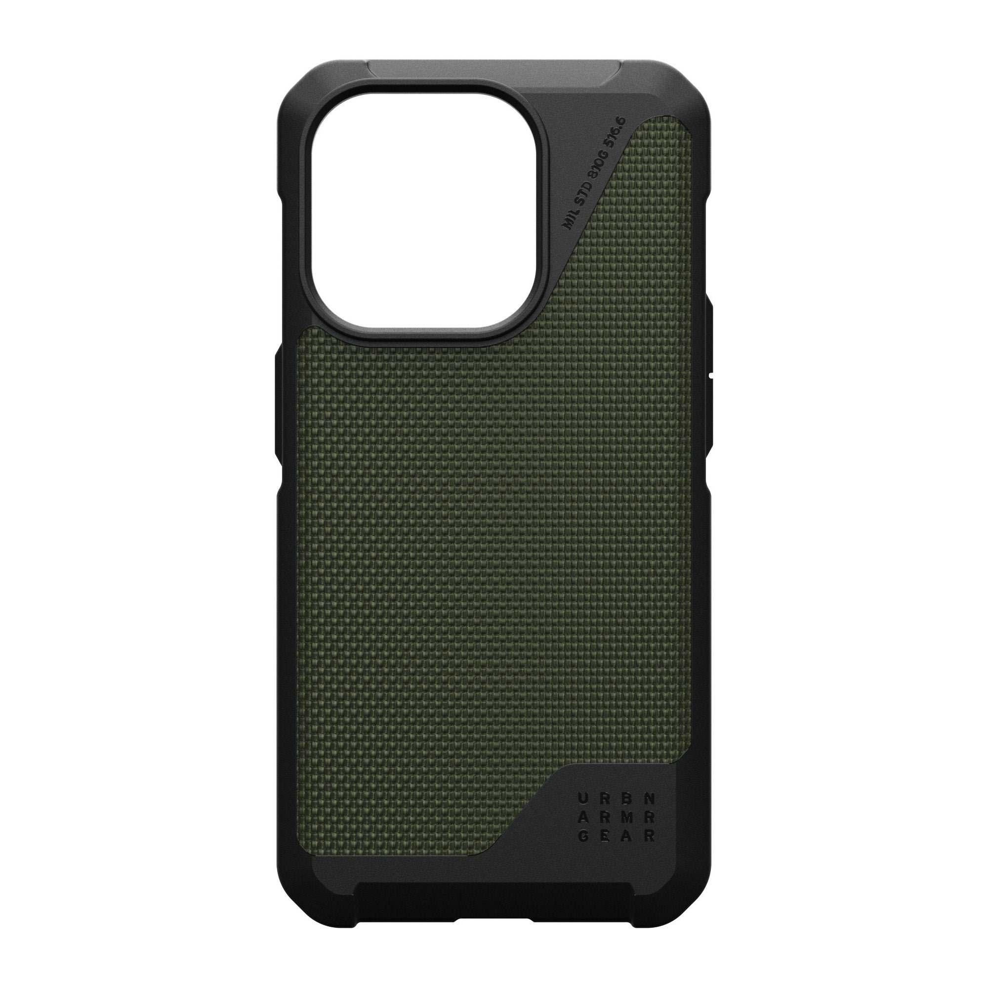 iPhone 15 Pro UAG Metropolis LT MagSafe Case - Kevlar Olive - 15-11505