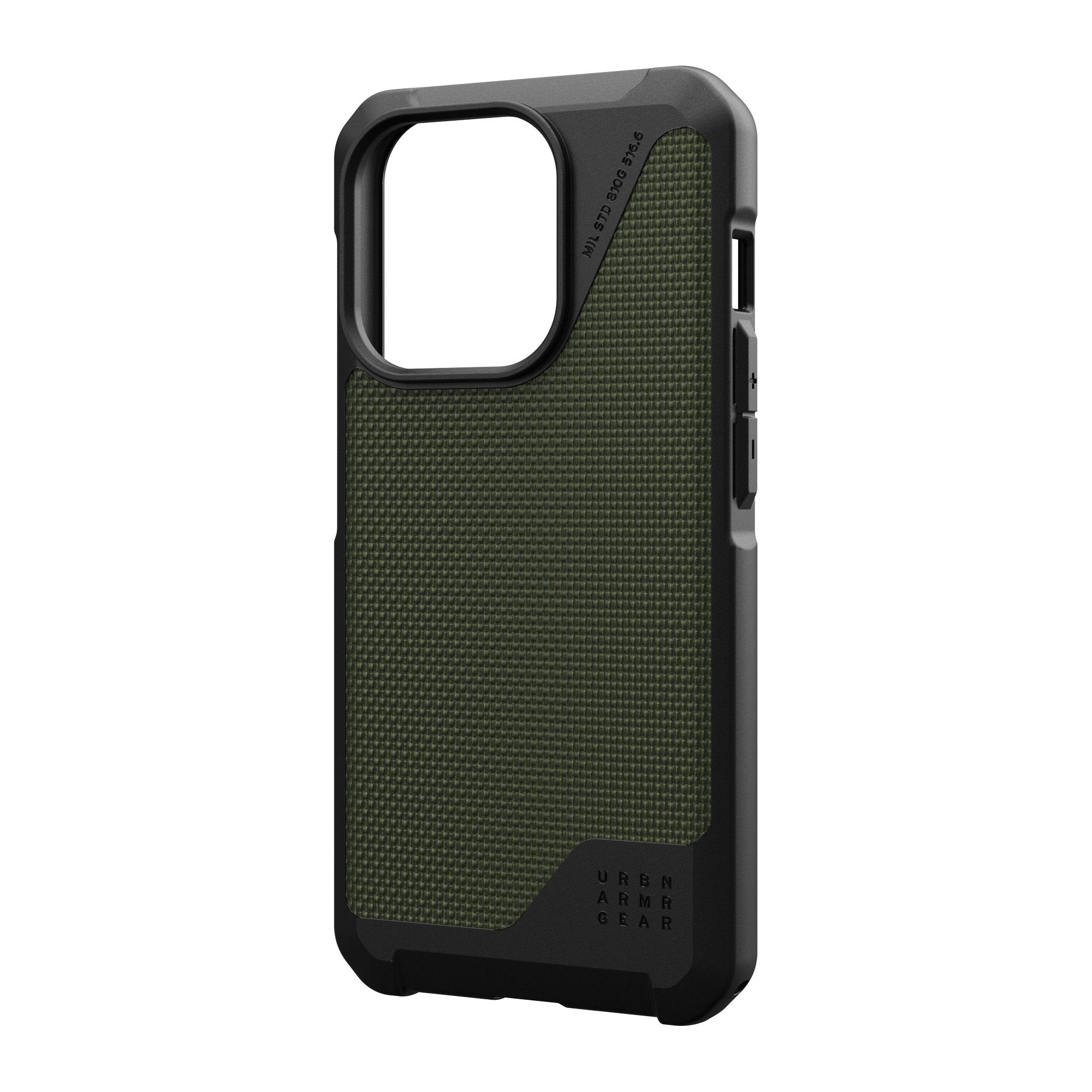 iPhone 15 Pro UAG Metropolis LT MagSafe Case - Kevlar Olive - 15-11505