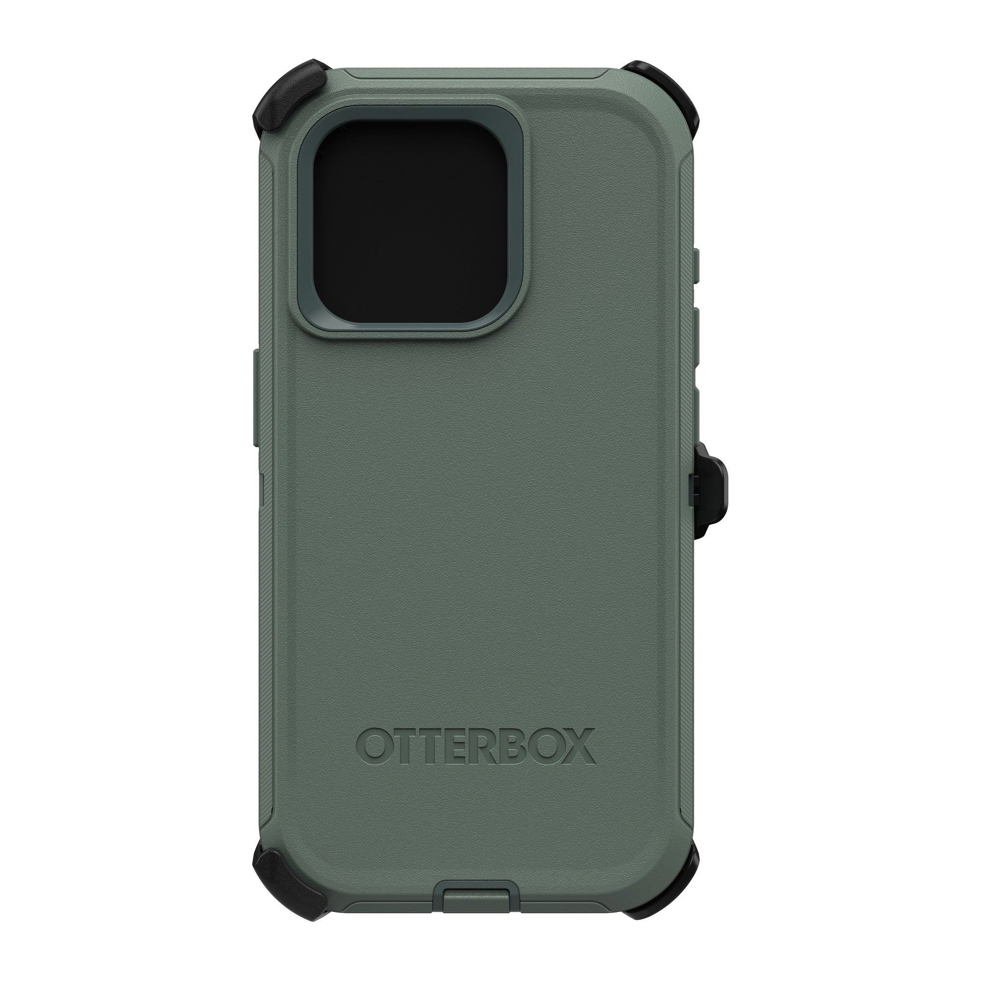 iPhone 15 Pro Otterbox Defender Series Case - Green (Forest Ranger) - 15-11525