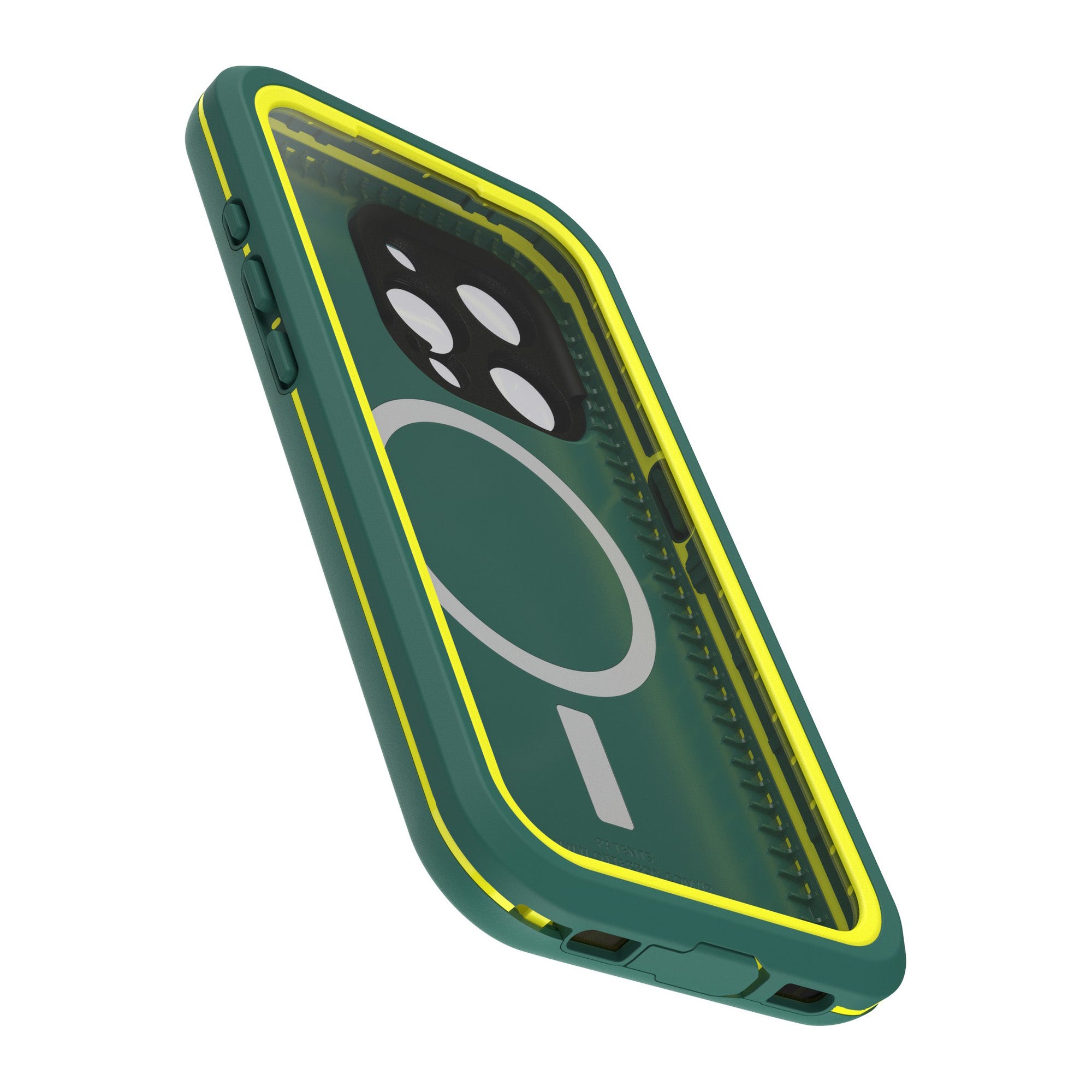 iPhone 15 Pro Otterbox Fre MagSafe Case - Green (Pine) - 15-11549