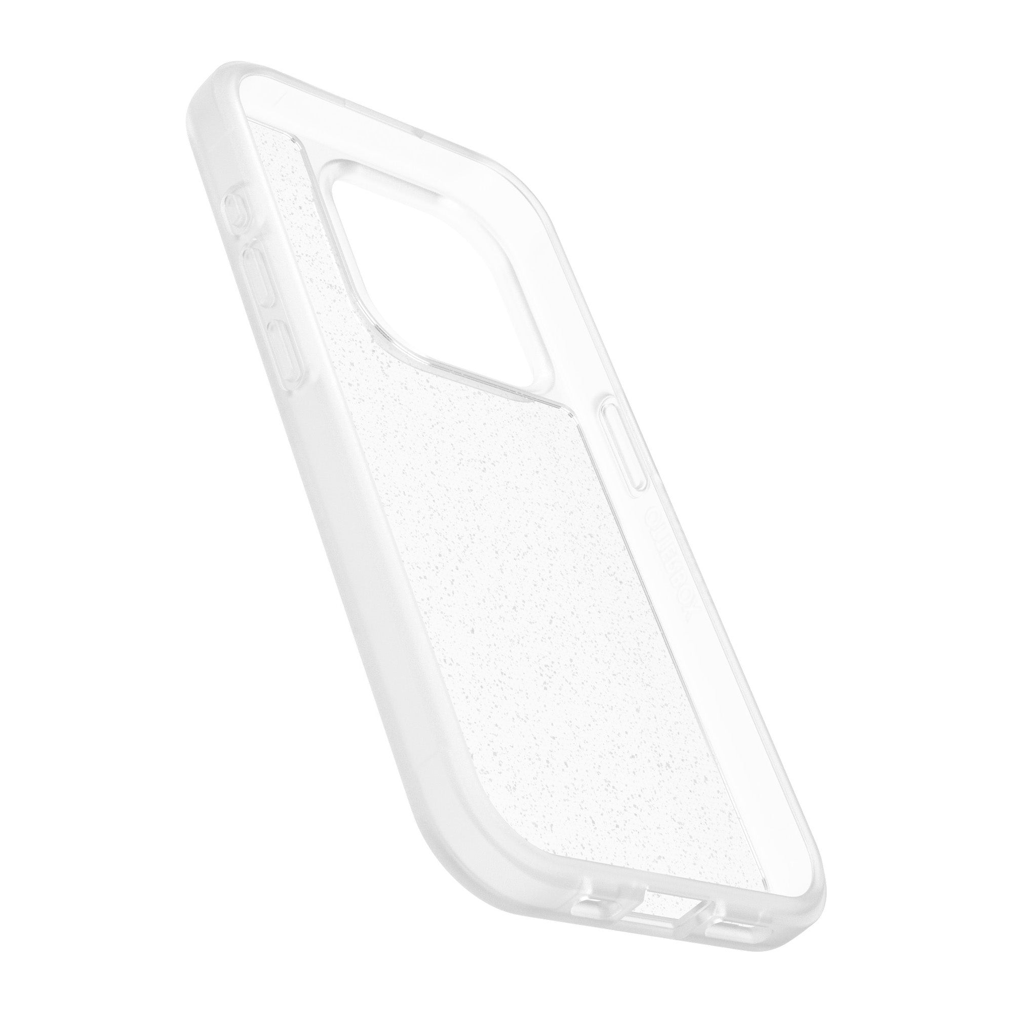 iPhone 15 Pro Otterbox React Series Case - Clear/Silver (Stardust) - 15-11564