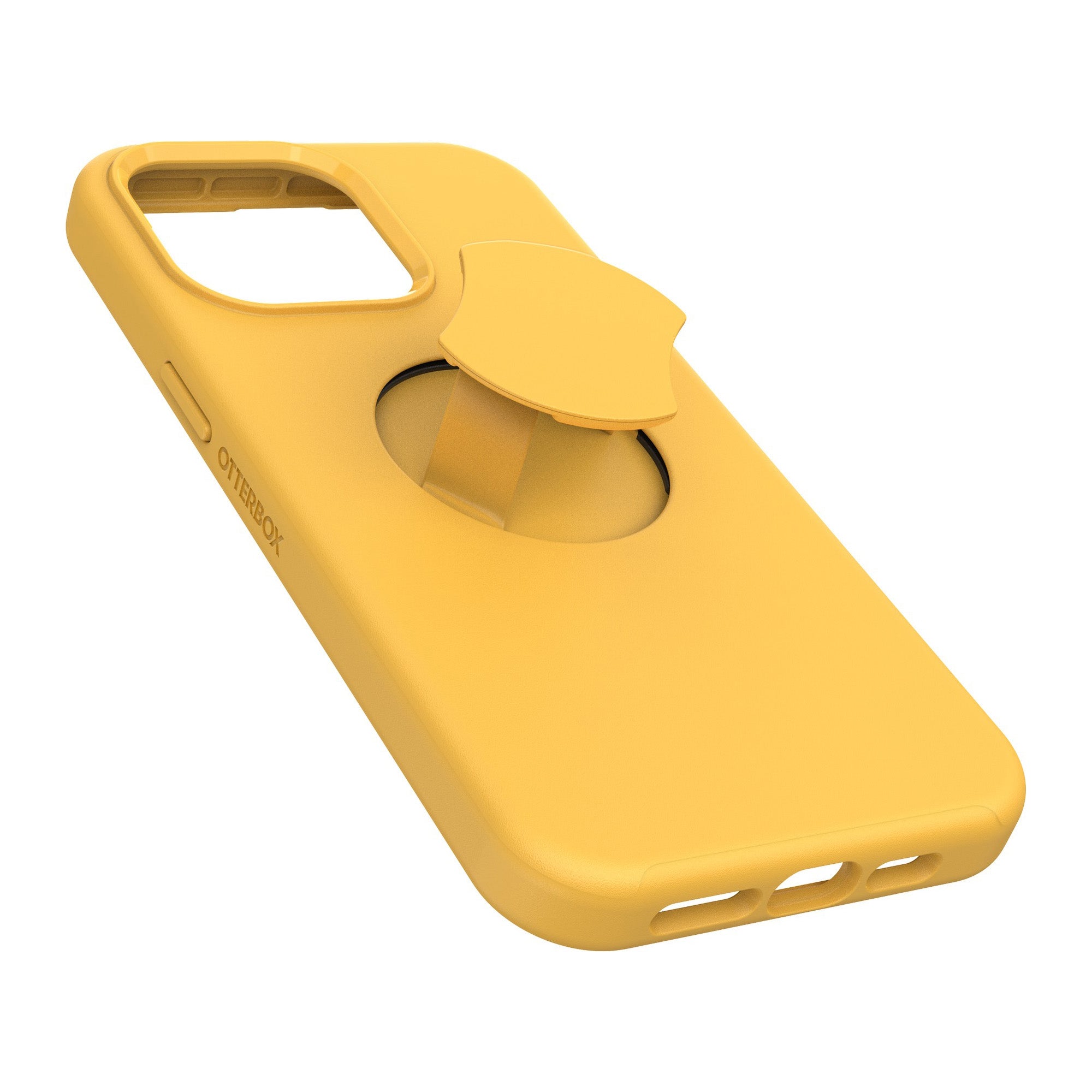 iPhone 15 Pro Max Otterbox OtterGrip Symmetry w/ MagSafe Series Case - Orange (Aspen Gleam) - 15-11585