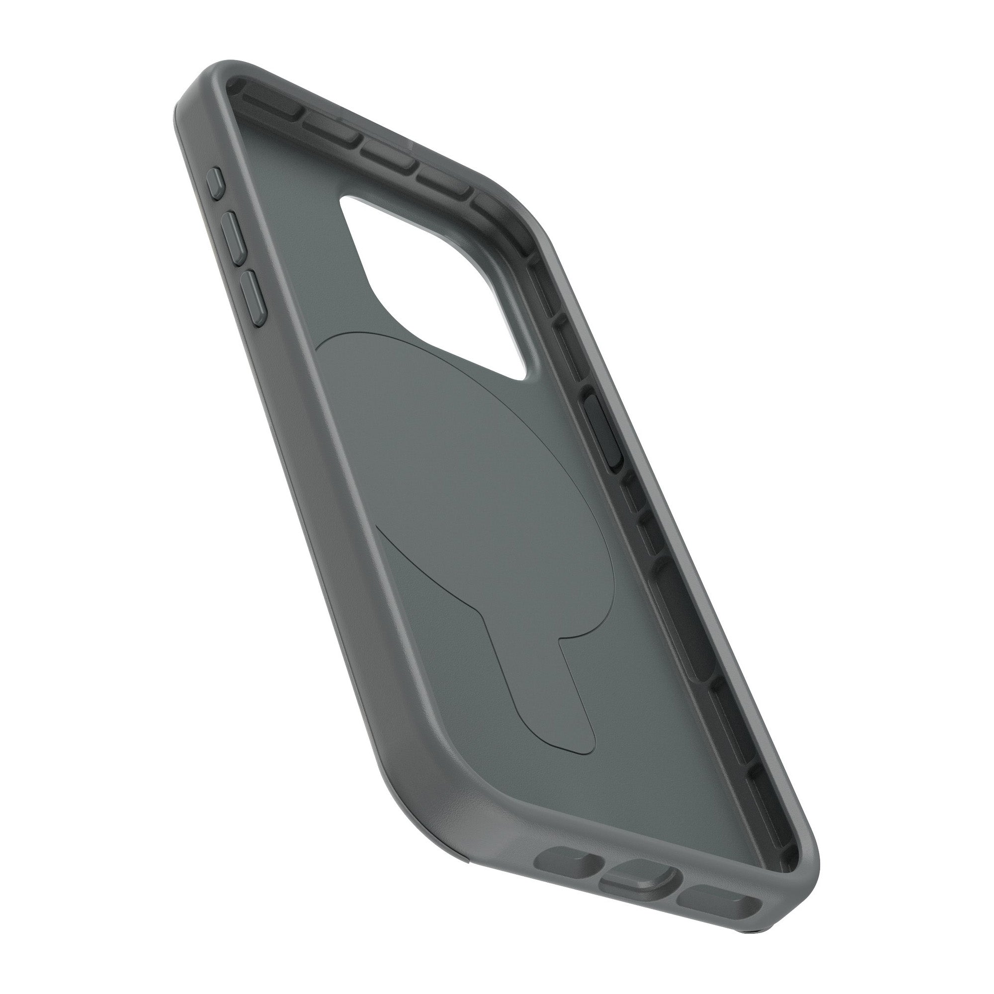 iPhone 15 Pro Max Otterbox OtterGrip Symmetry w/ MagSafe Series Case - Grey (Iron Camo) - 15-11588