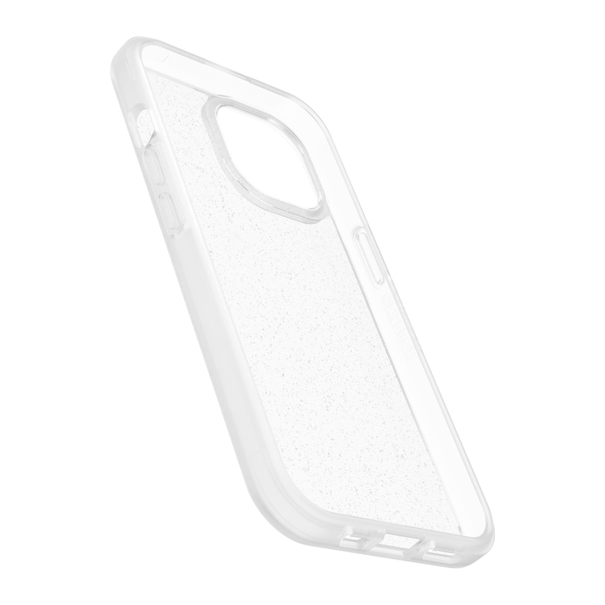 iPhone 15 Otterbox React Series Case - Clear/Silver (Stardust) - 15-11613