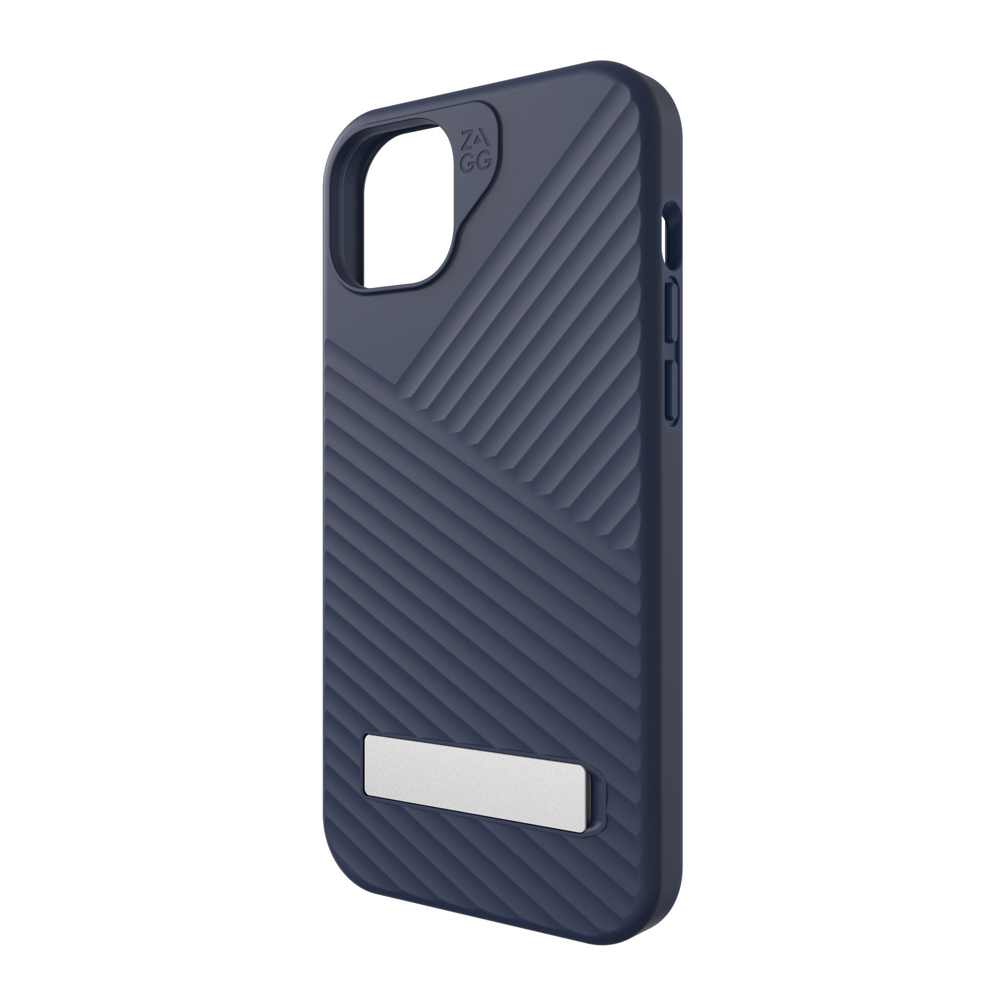 iPhone 15 Plus/14 Plus ZAGG (GEAR4) Denali Snap Kickstand Case - Navy - 15-11682