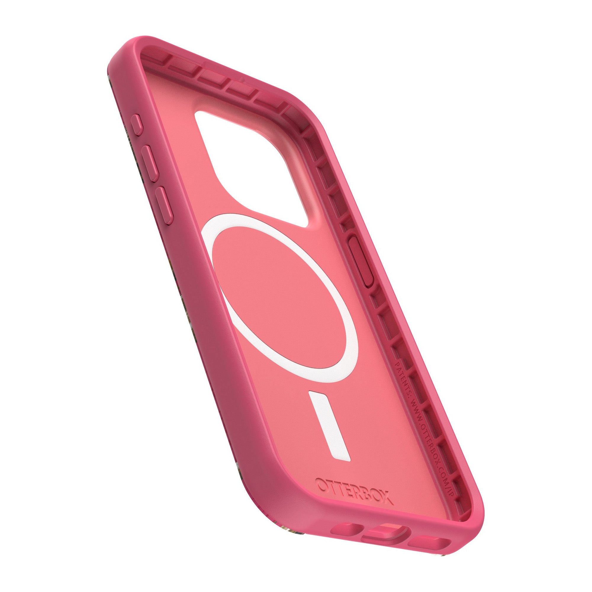 iPhone 15 Pro Otterbox Symmetry w/ MagSafe Graphics Series Case - Pink (Flamingo Pink) - 15-11753