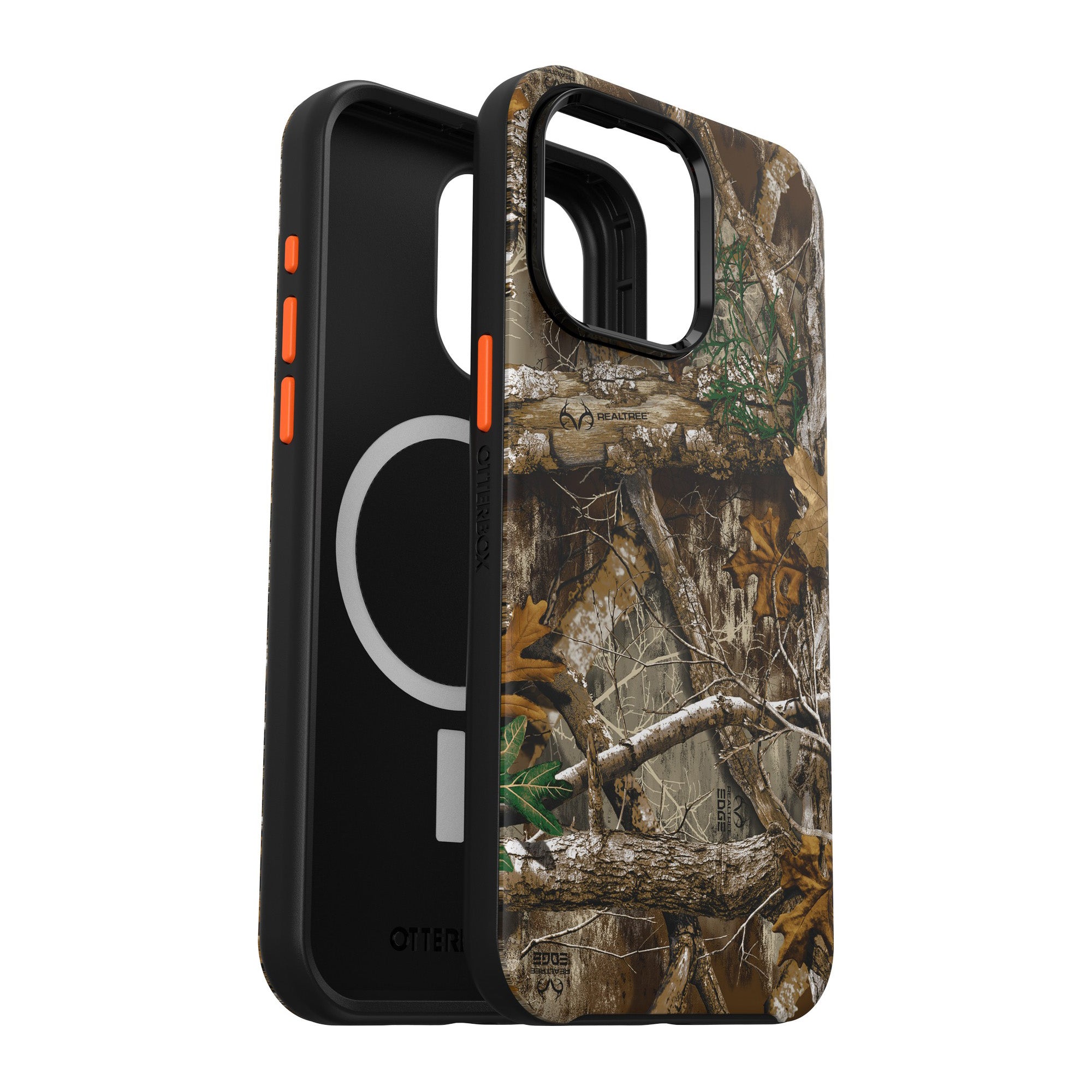 iPhone 15 Pro Max Otterbox Symmetry w/ MagSafe Graphics Series Case - Black (Realtree Edge) - 15-11761