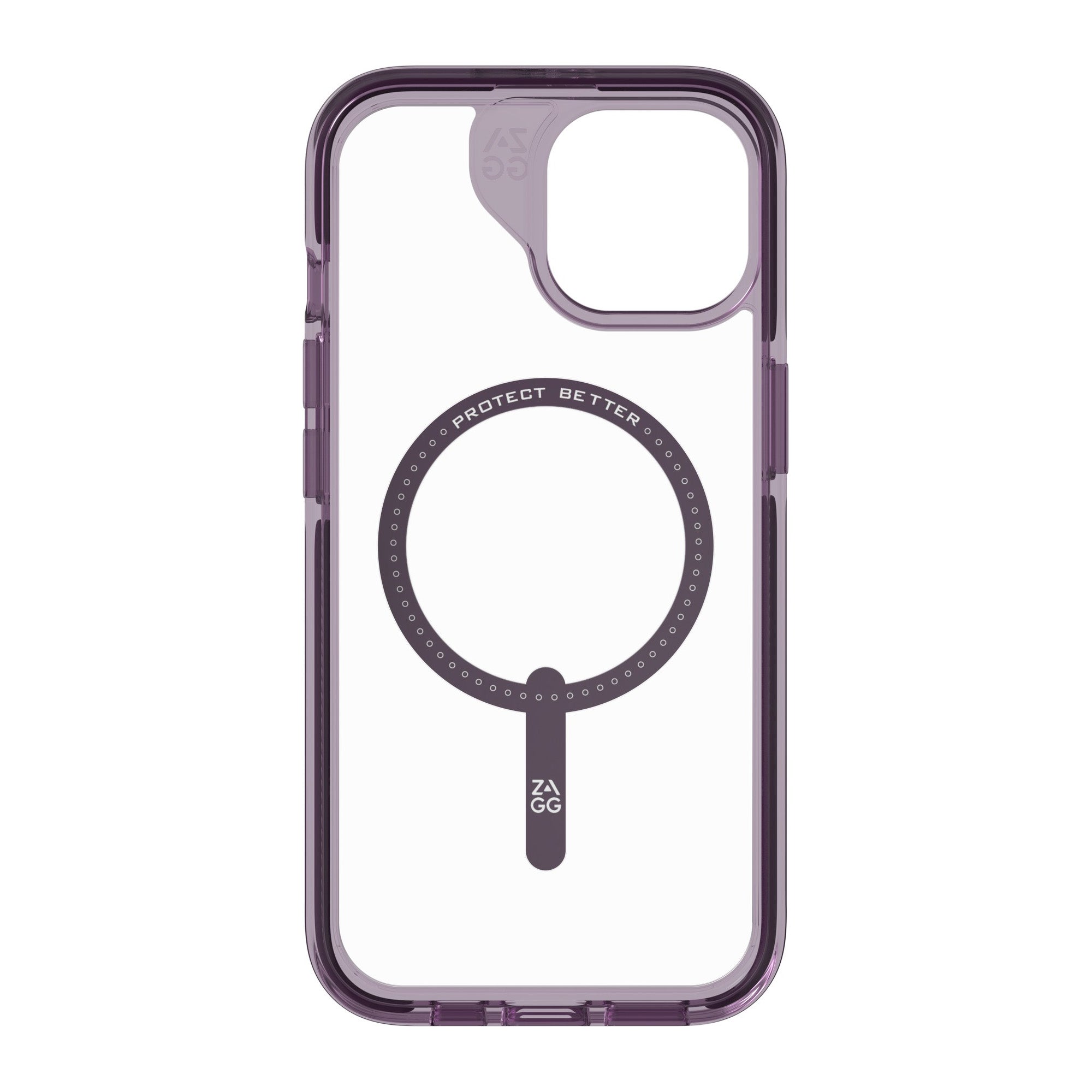 iPhone 15/14/13 ZAGG/GEAR4 Graphene Santa Cruz Snap Case - Purple - 15-11774