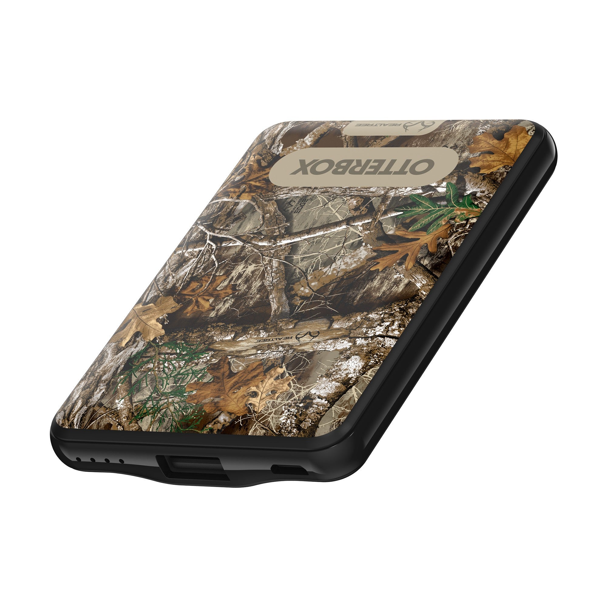 Otterbox 5,000 mAh 3-in-1 Portable Power Bank Mobile Charging Kit - Black (Realtree Edge) - 15-12098