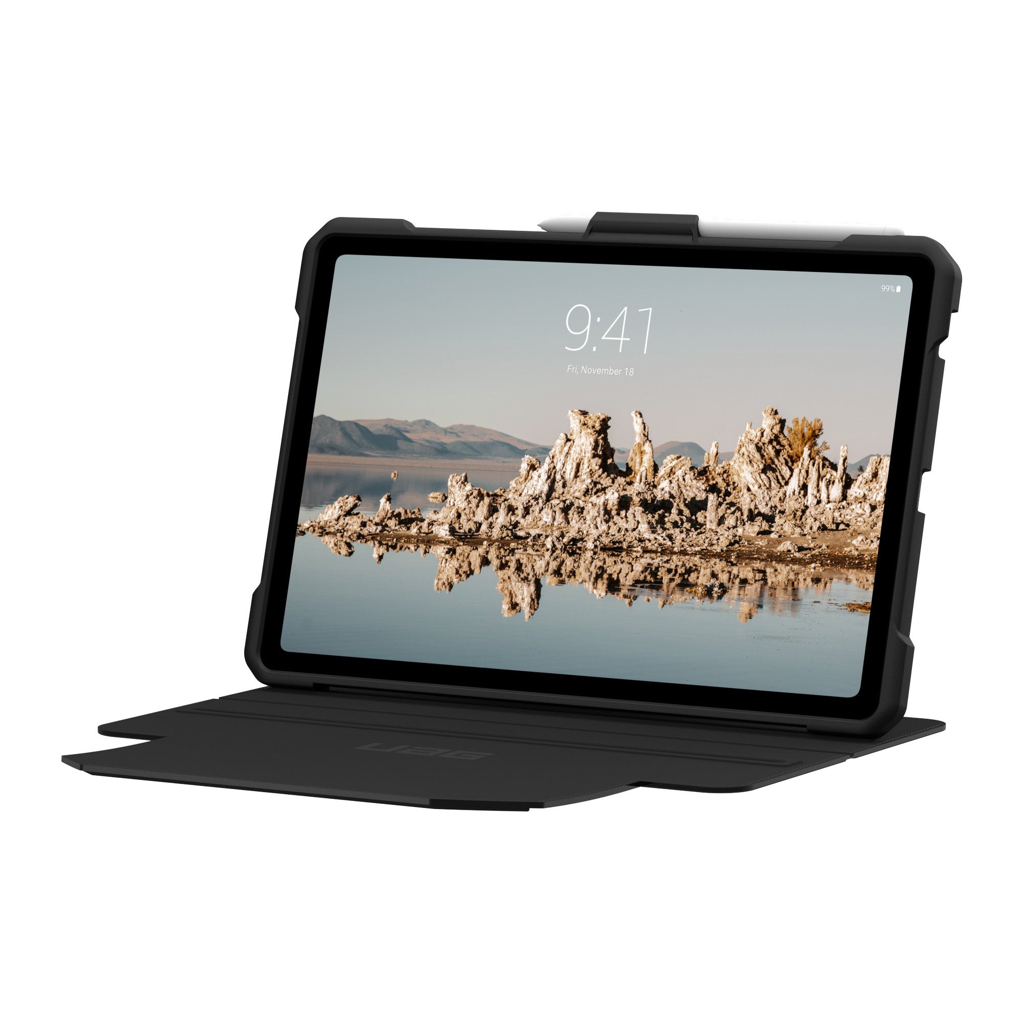 Samsung Galaxy Tab S10 Lite/S10FE/S9 FE UAG Metropolis SE Case - Black - 15-12130