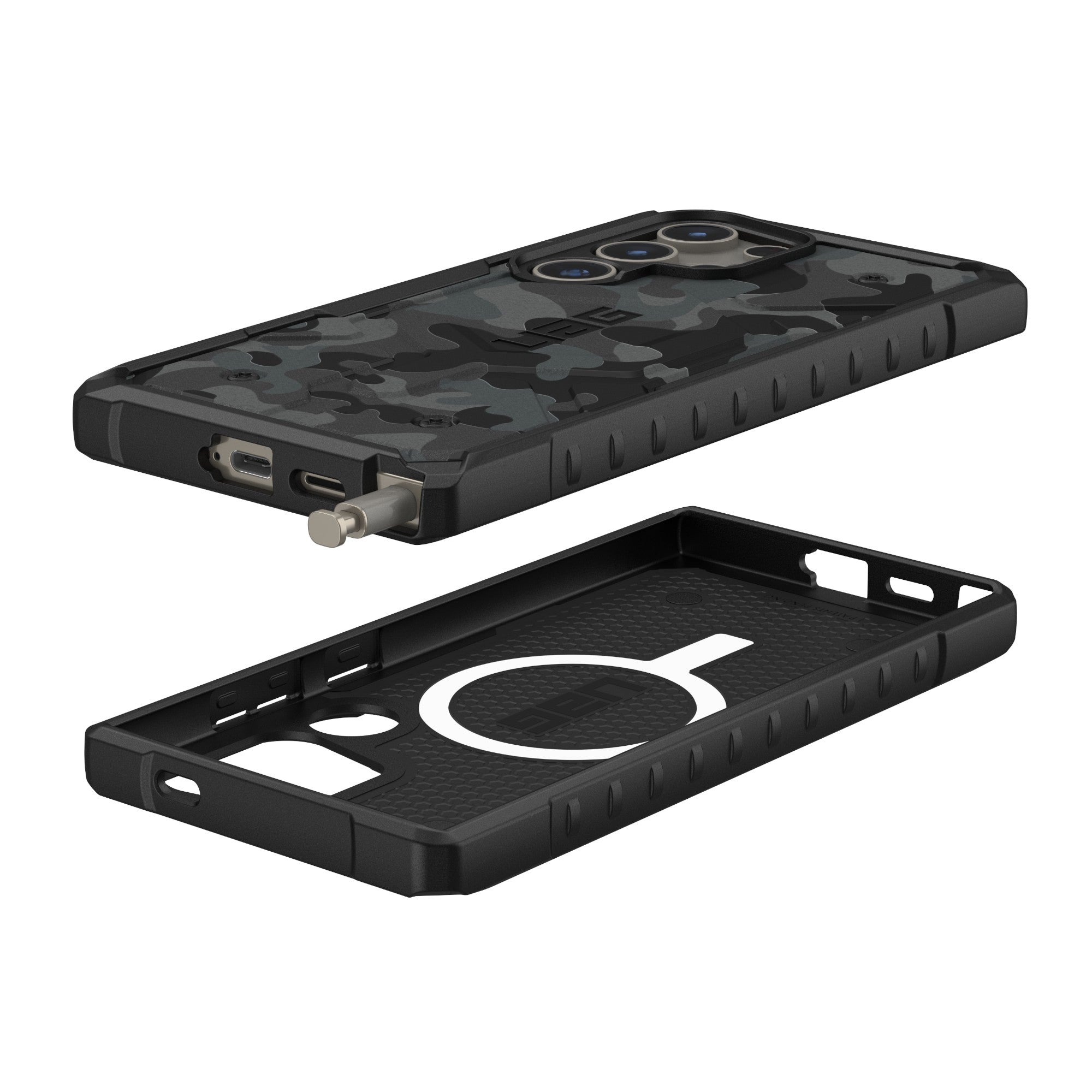 Samsung Galaxy S24 Ultra 5G UAG Pathfinder SE Pro MagSafe Case - Midnight Camo - 15-12320