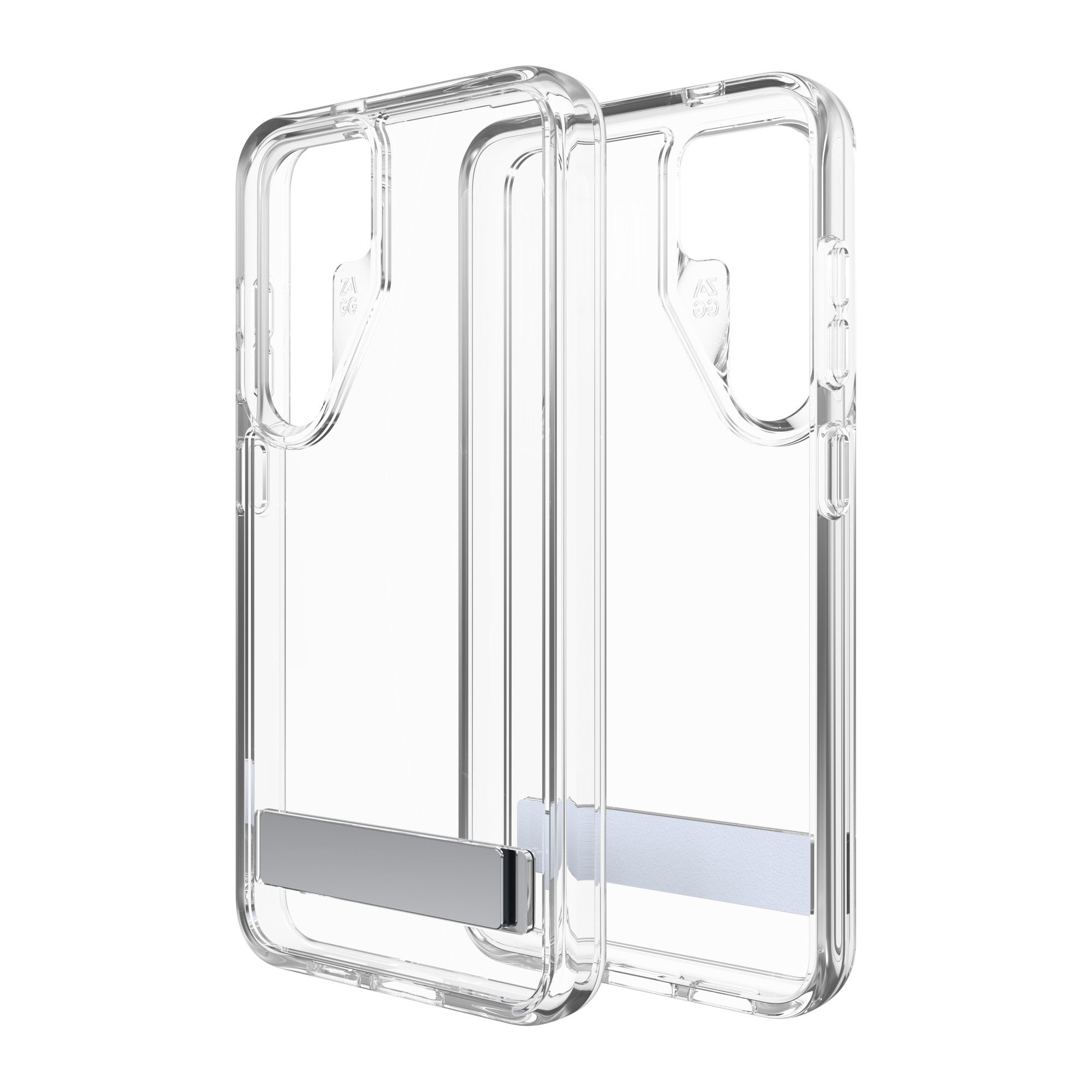 Samsung Galaxy S24 5G ZAGG (GEAR4) Crystal Palace Kickstand Case - Clear - 15-12370