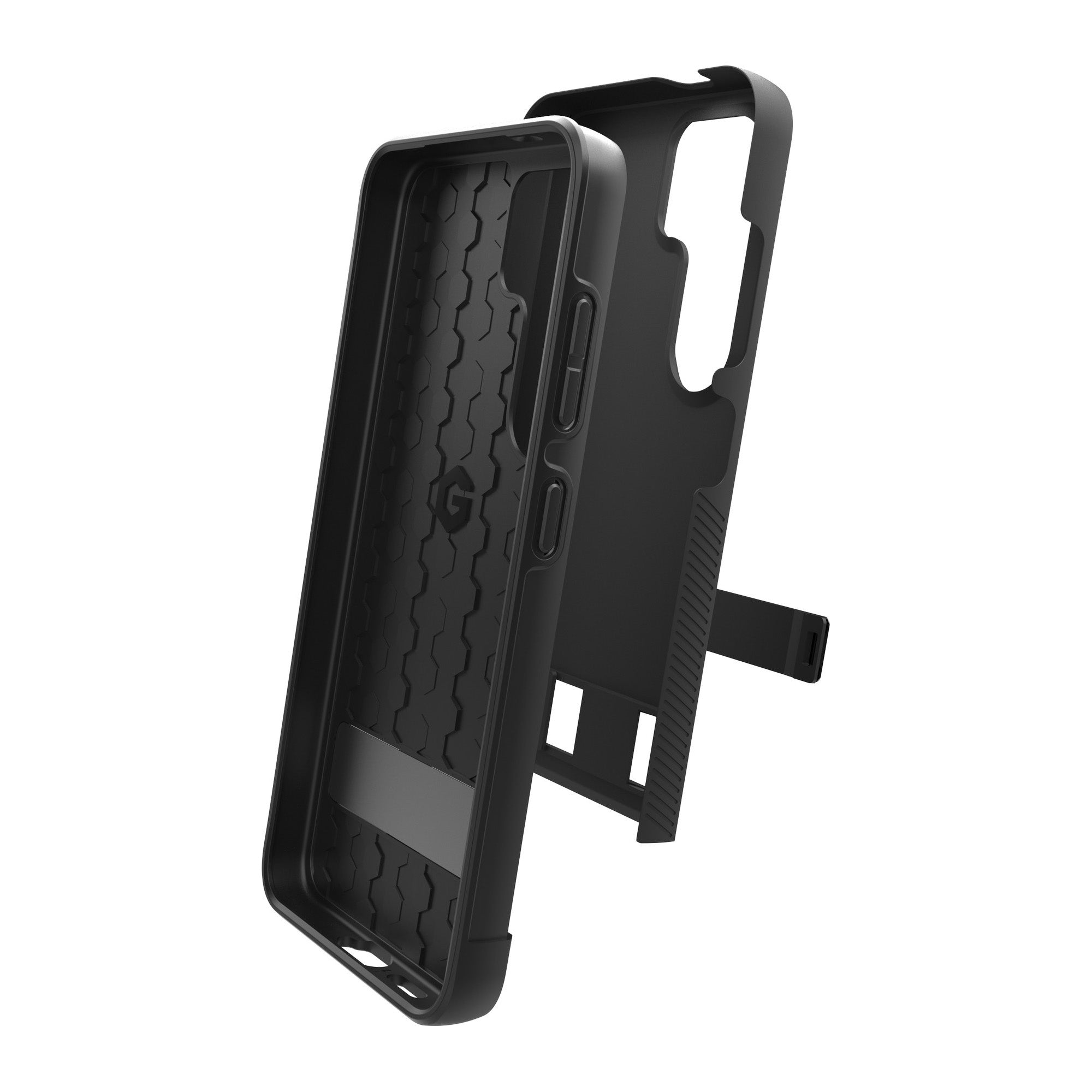 Samsung Galaxy S24 5G ZAGG (GEAR4) Denali Kickstand Case - Black - 15-12374