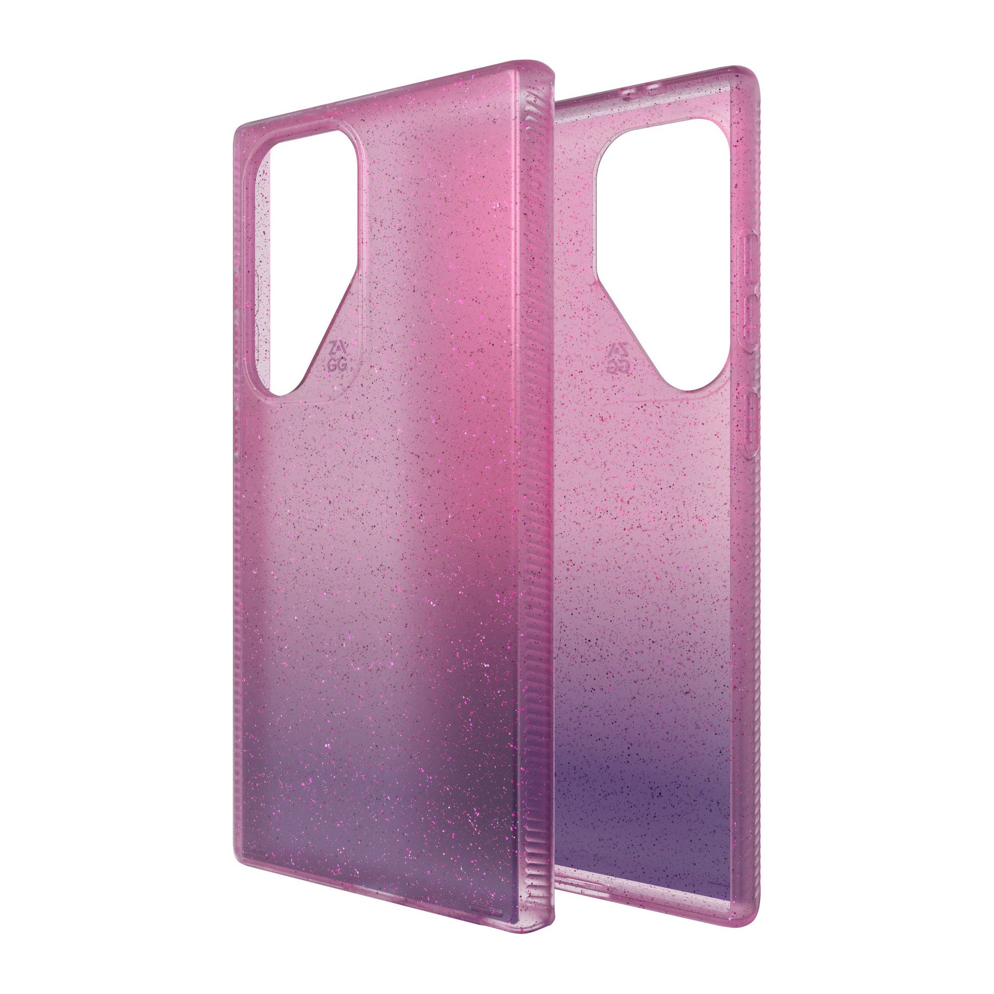 Samsung Galaxy S24 Ultra 5G ZAGG Graphene Milan Case - Glitter Pink - 15-12391