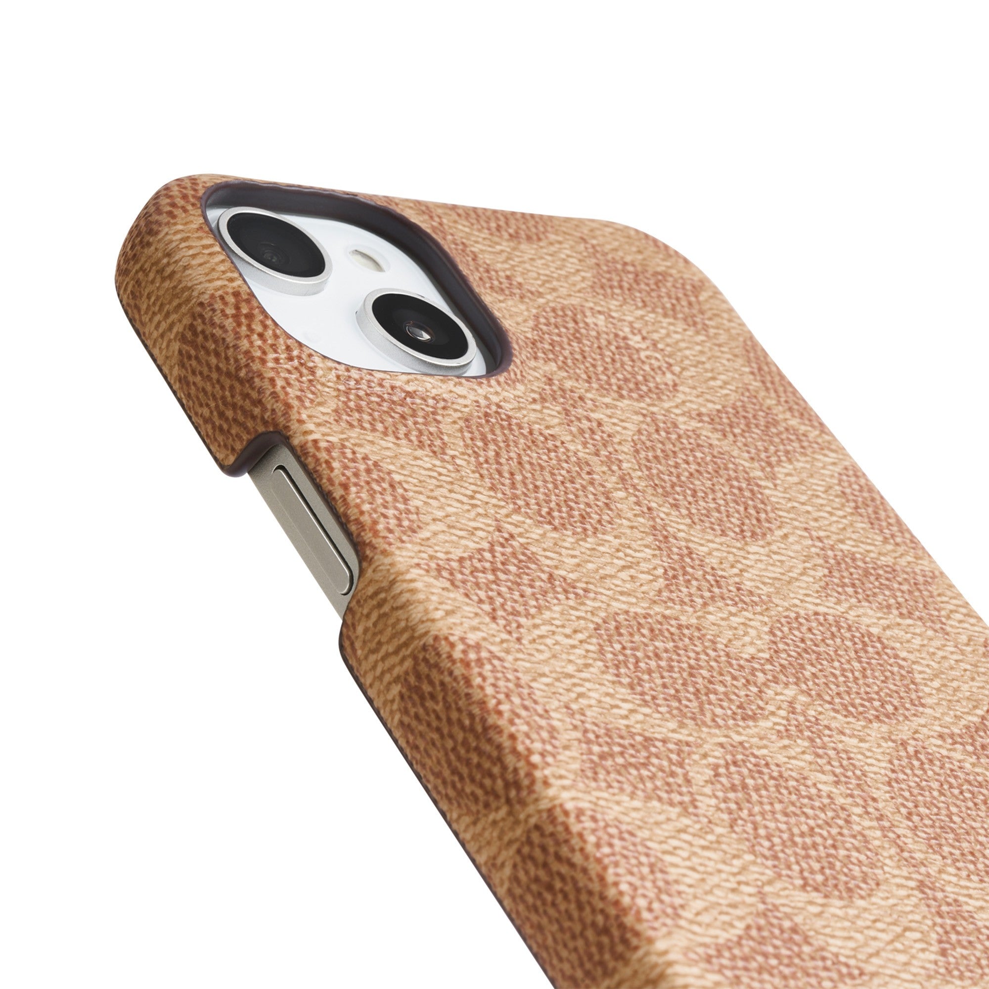 iPhone 15/14/13 Coach Slim Wrap Signature C Case - Tan - 15-12445