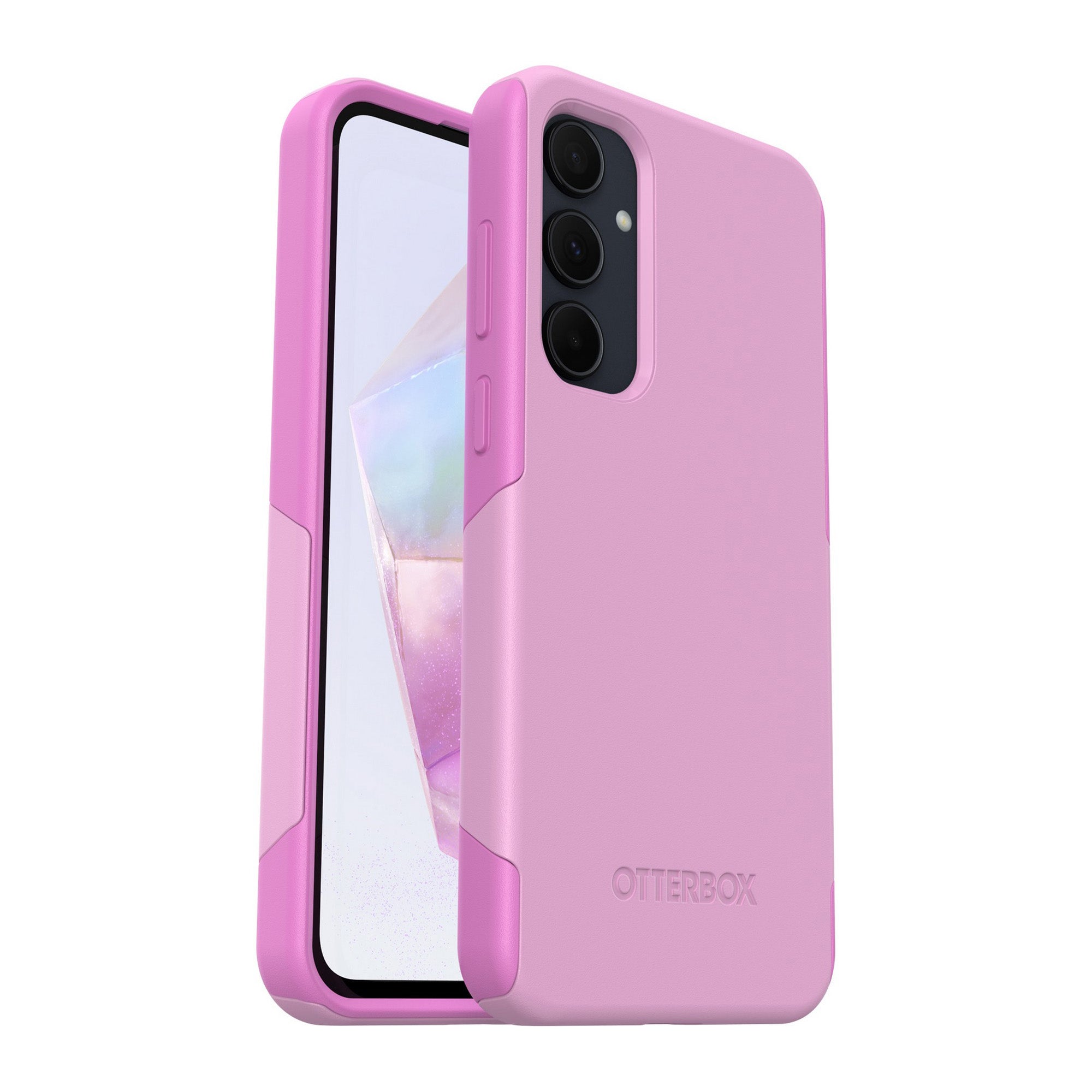 Samsung Galaxy A35 5G Otterbox Commuter Lite Series Case - Pink (Run Wildflower) - 15-12572