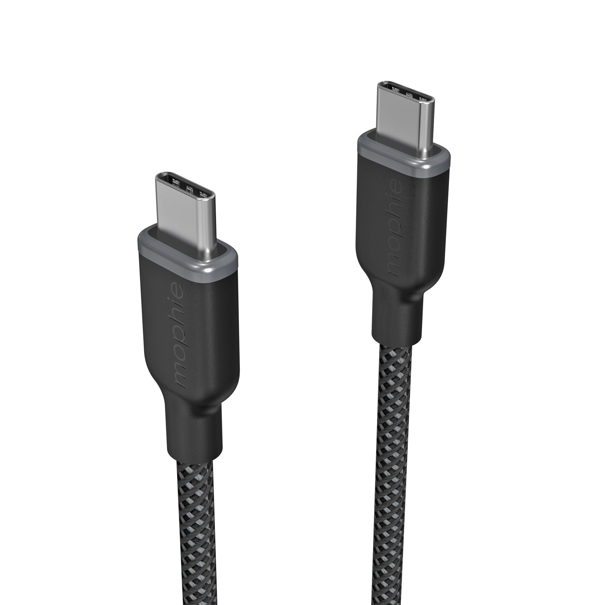Mophie 200cm USB-C to USB-C Charge and Sync Cable - Black - 15-12587