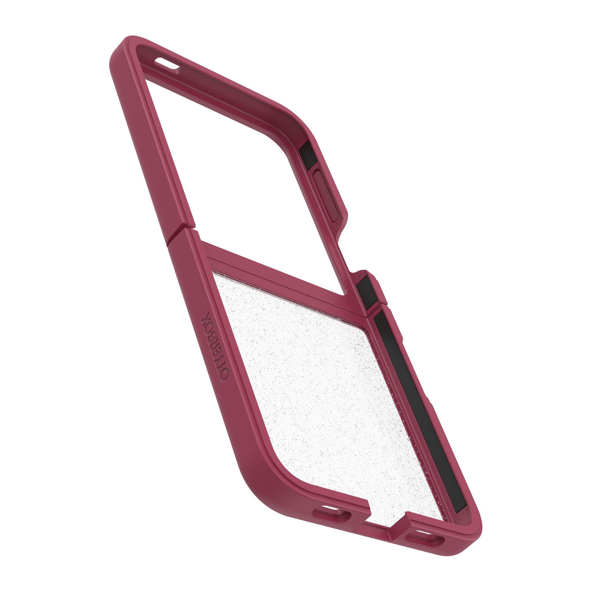 Samsung Galaxy Z Flip6 Otterbox Thin Flex Series Case - Red - Berry Bliss - 15-12639