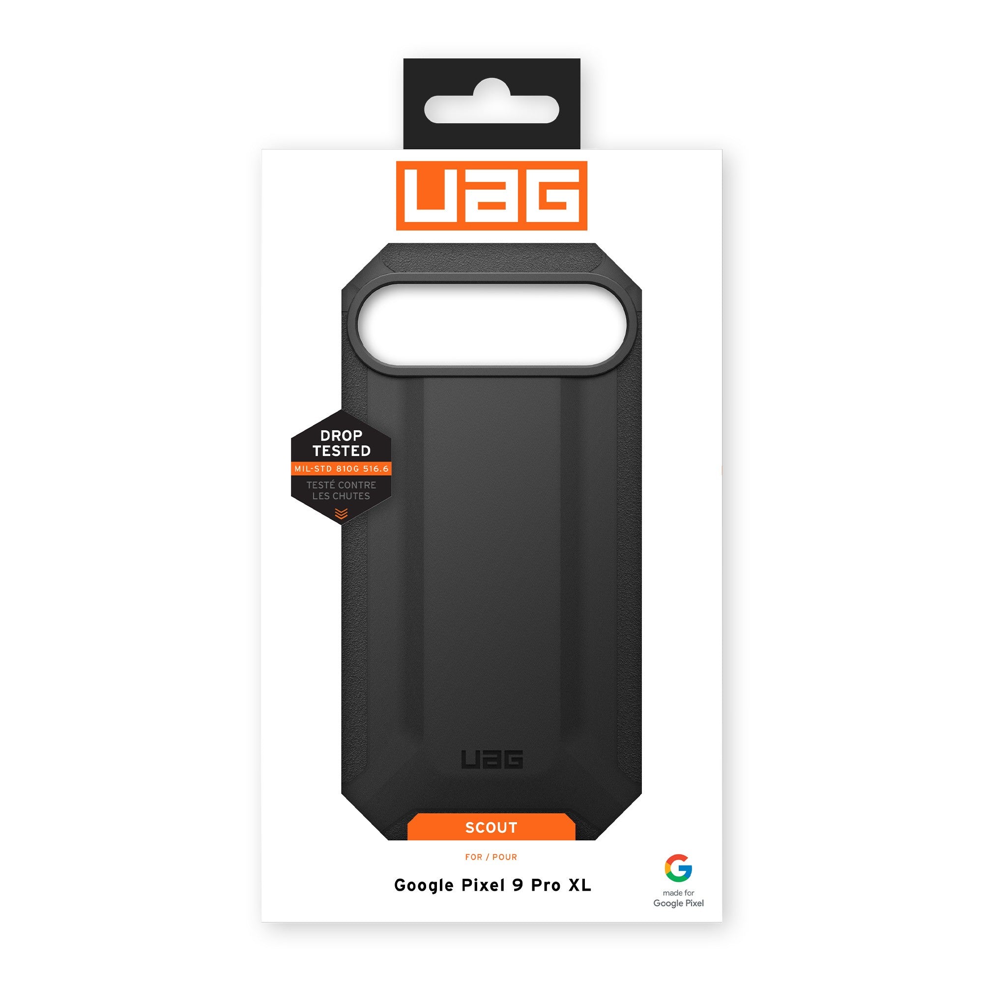 Google Pixel 9 Pro XL UAG Scout Case - Black - 15-12698