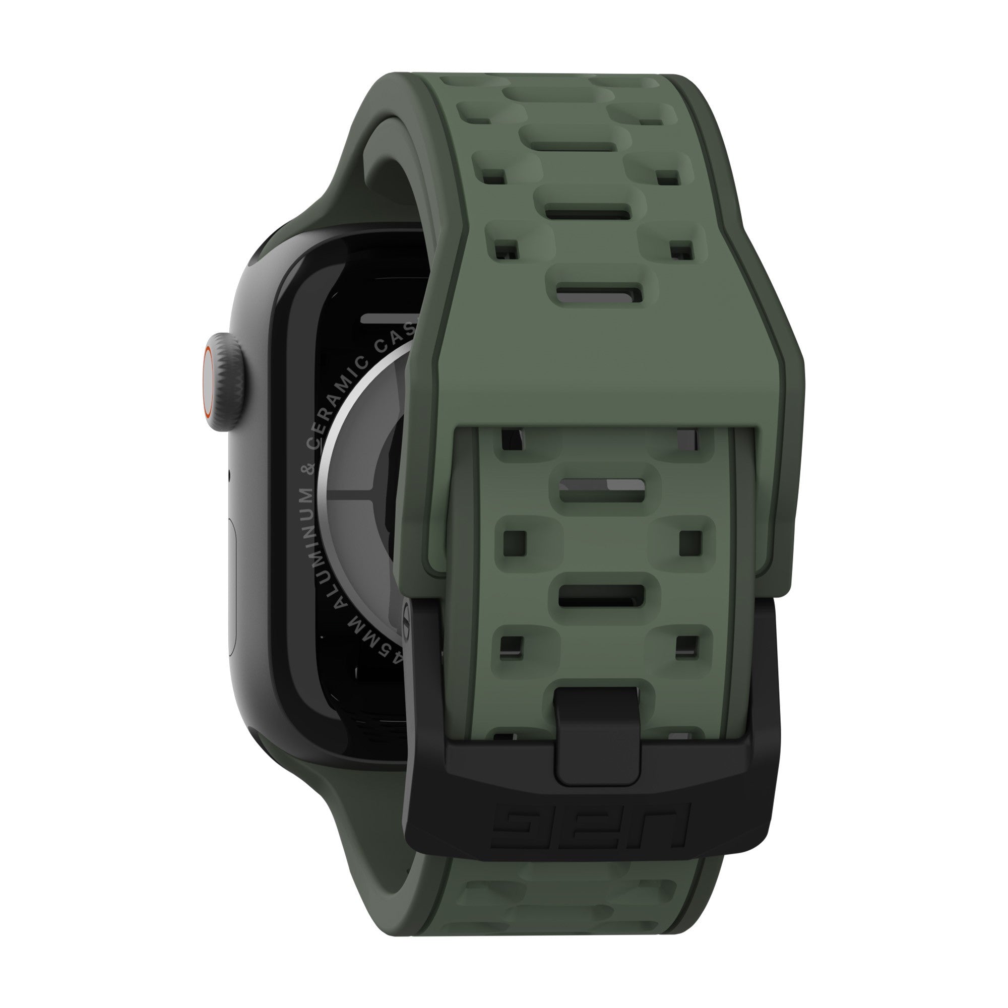 Apple Watch 42/44/45/49mm UAG Civilian Strap - Olive Drab - 15-12772