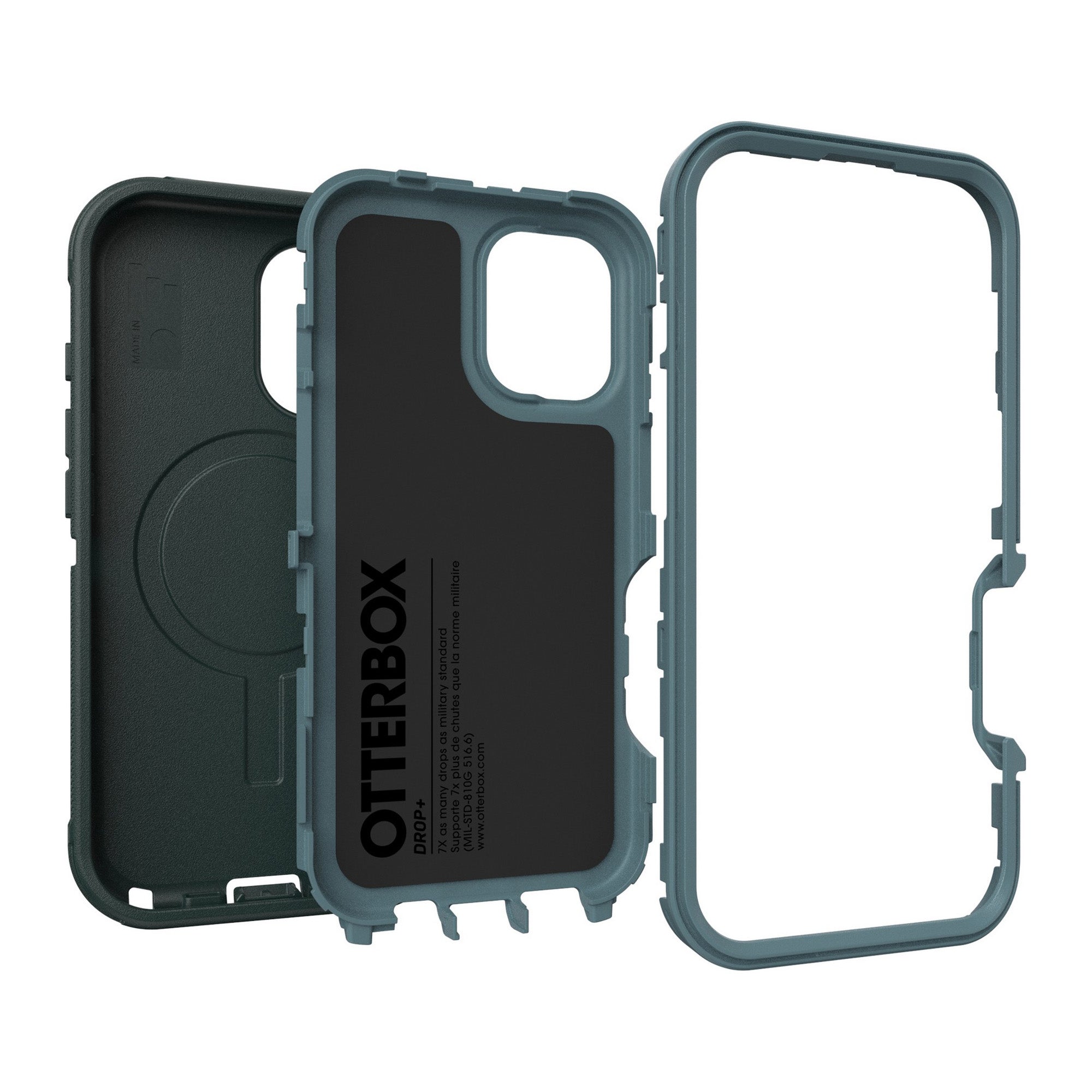 iPhone 16 Otterbox Defender Pro w/ MagSafe Series Case - Green - Sagebrush - 15-12948