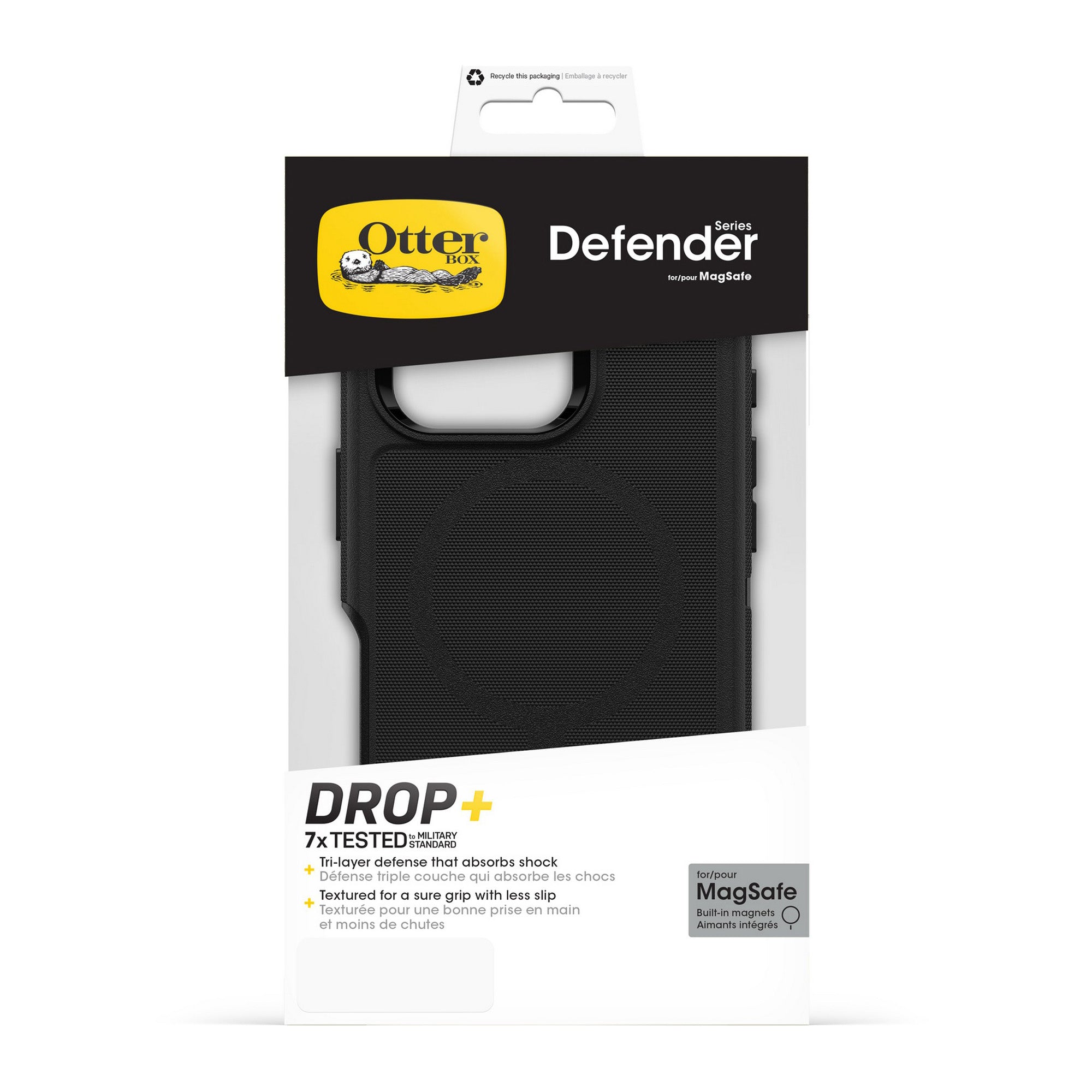 iPhone 16 Pro Otterbox Defender Pro w/ MagSafe Series Case - Black - 15-12950